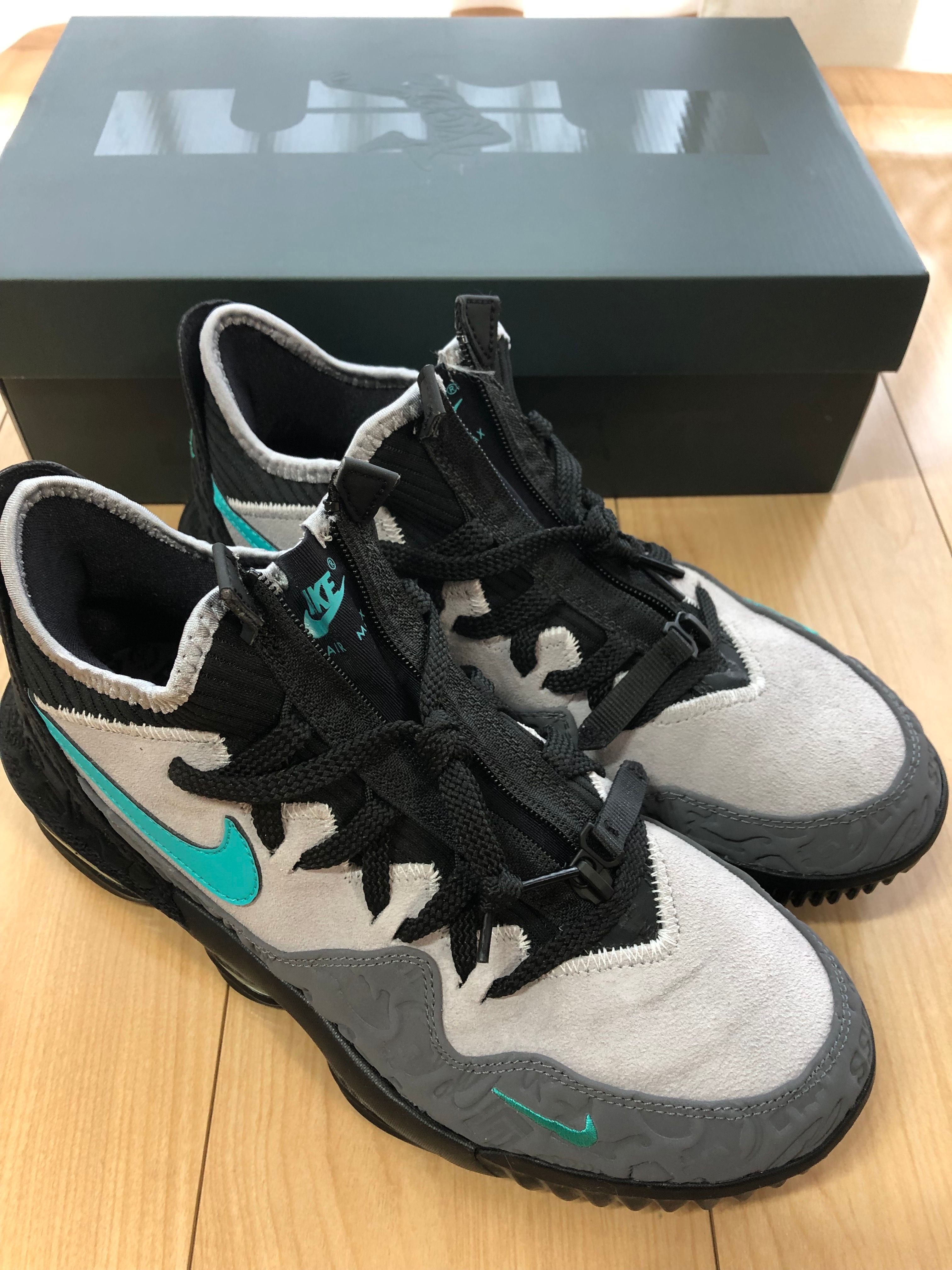 atmos × Nike LeBron 16 "Clear Jade"