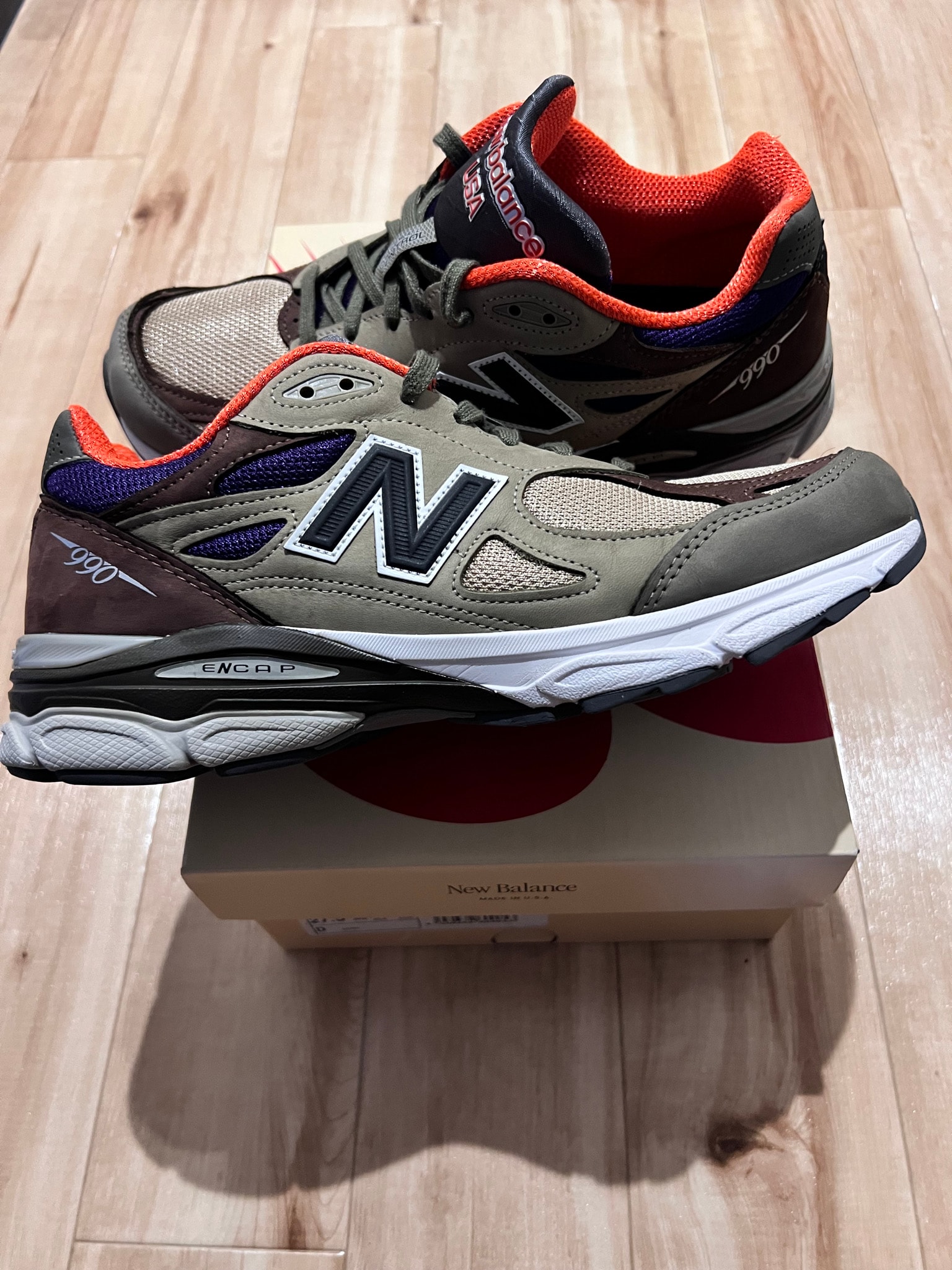 A (未使用に近い)】ニューバランス 990V3 