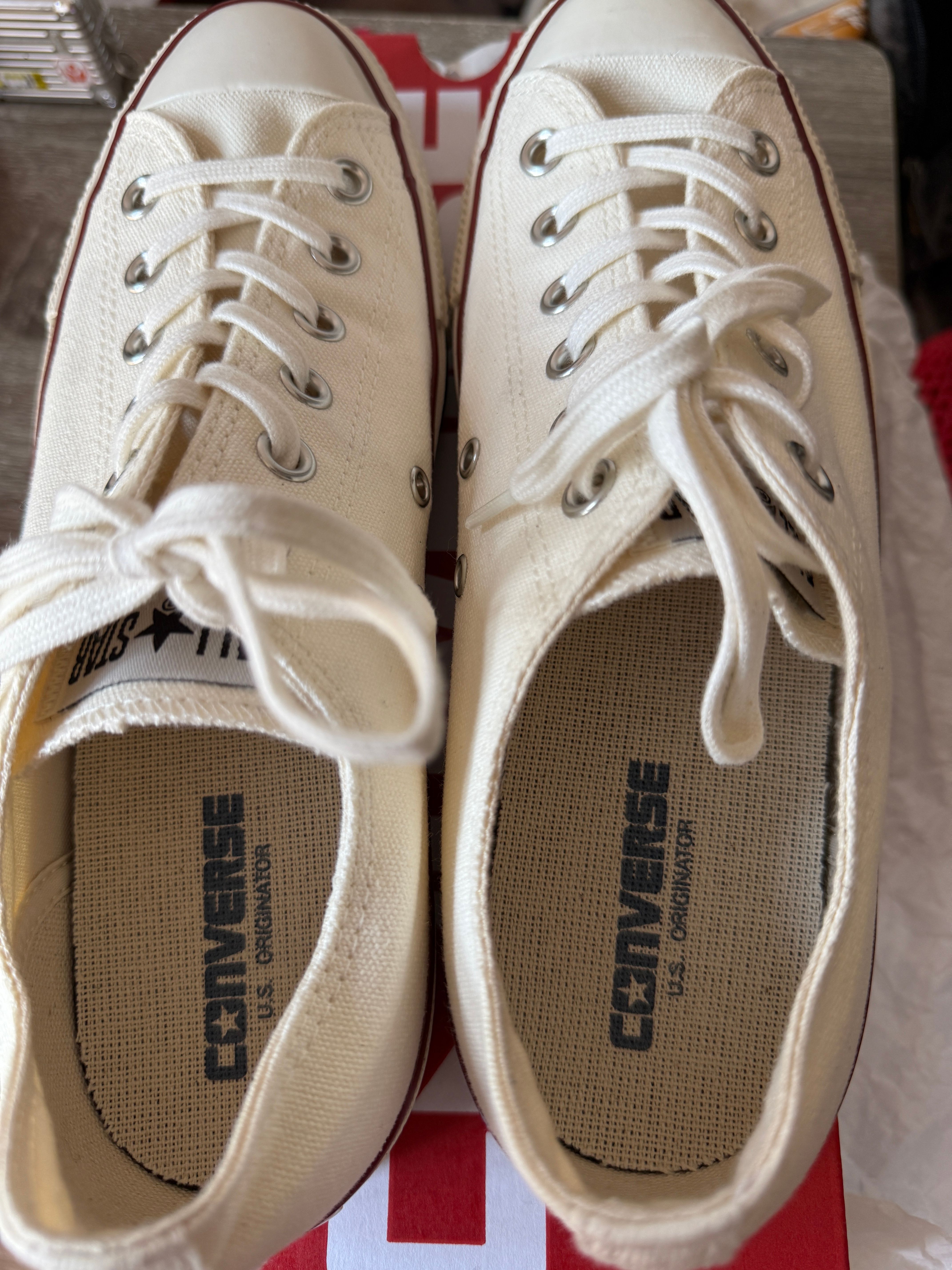 Converse All Star US OX "White/Trico"
