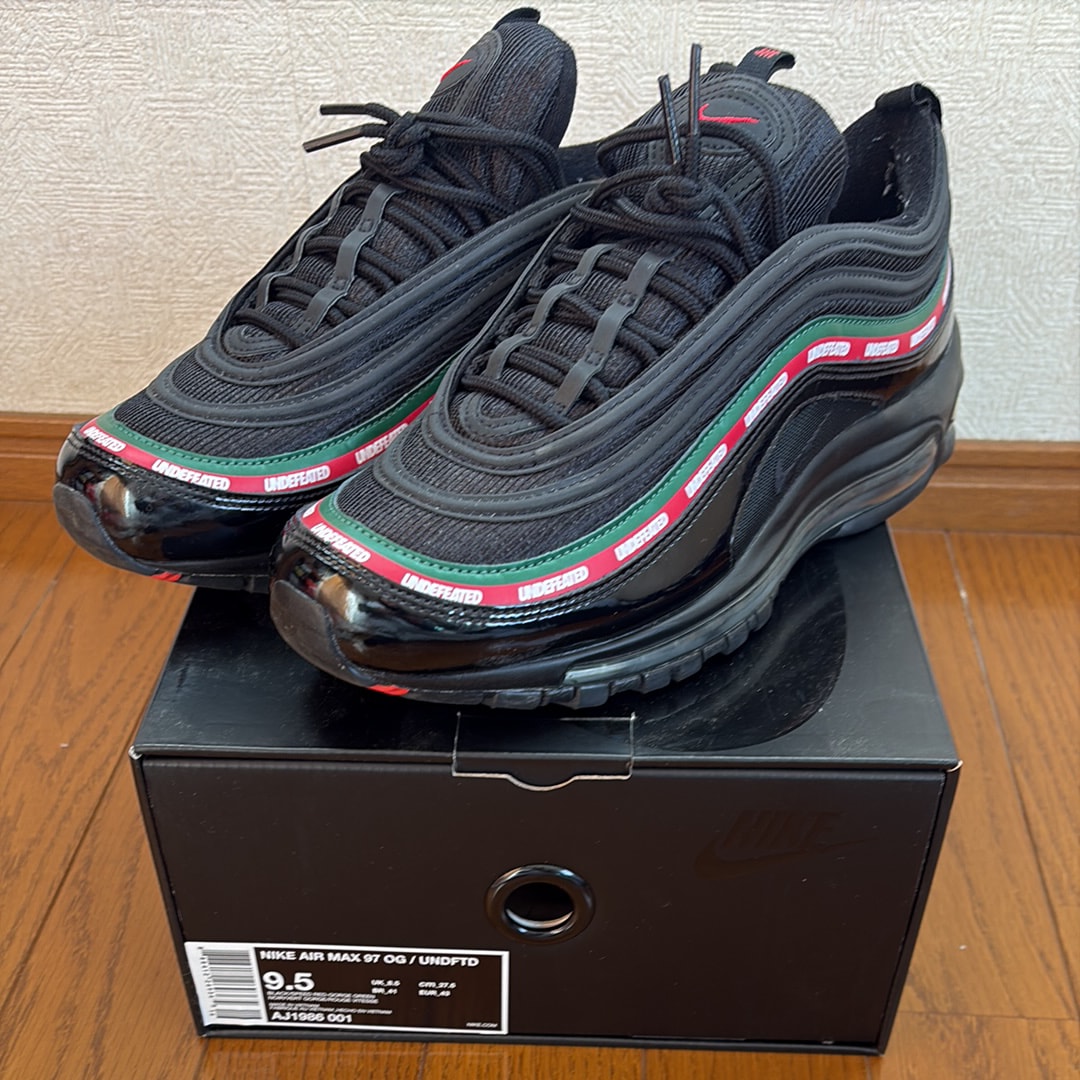 UNDEFEATED × Nike Air Max 97 OG "black"