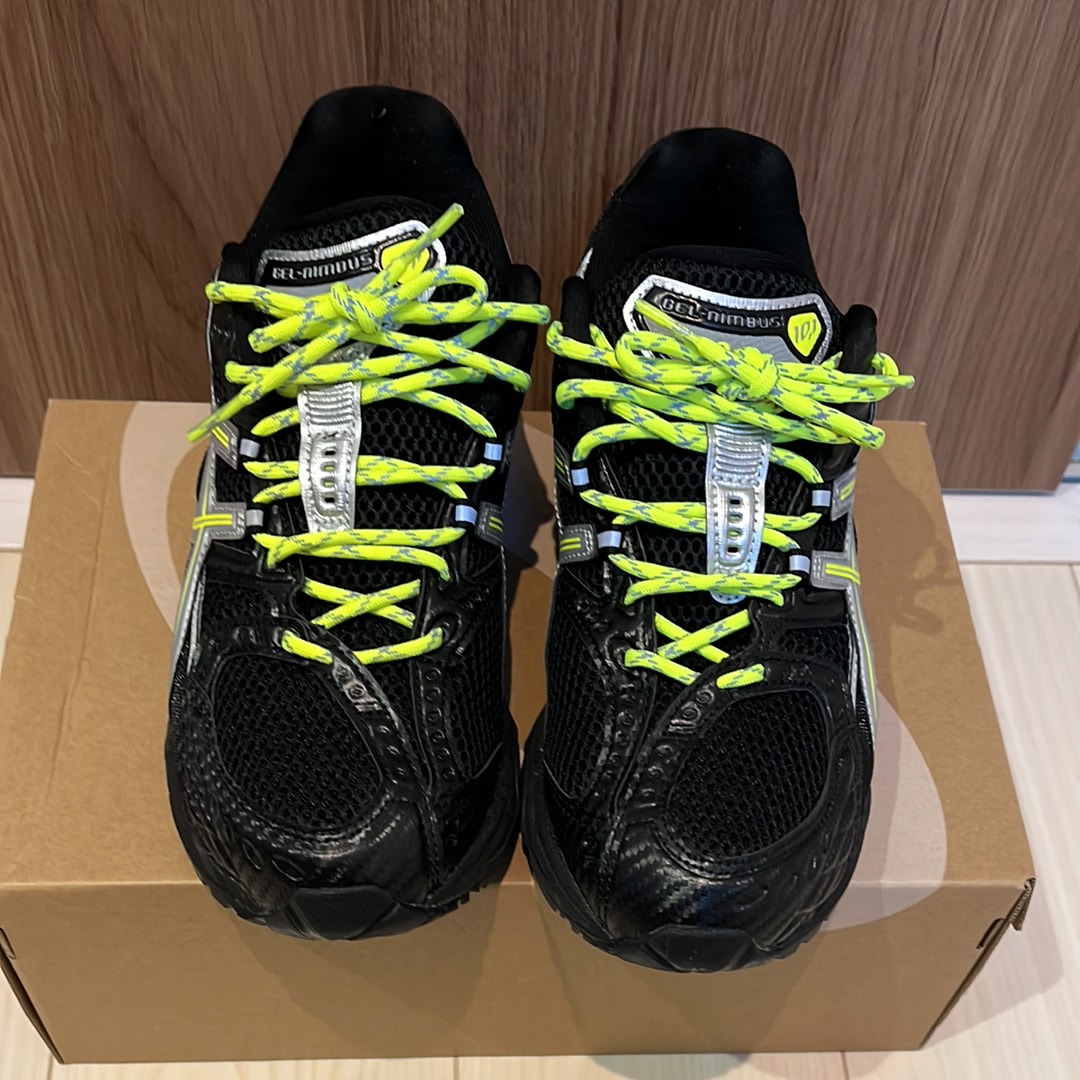 KITH Ronnie Fieg × Asics Gel-Nimbus 10.1 "Black/Pure Silver"