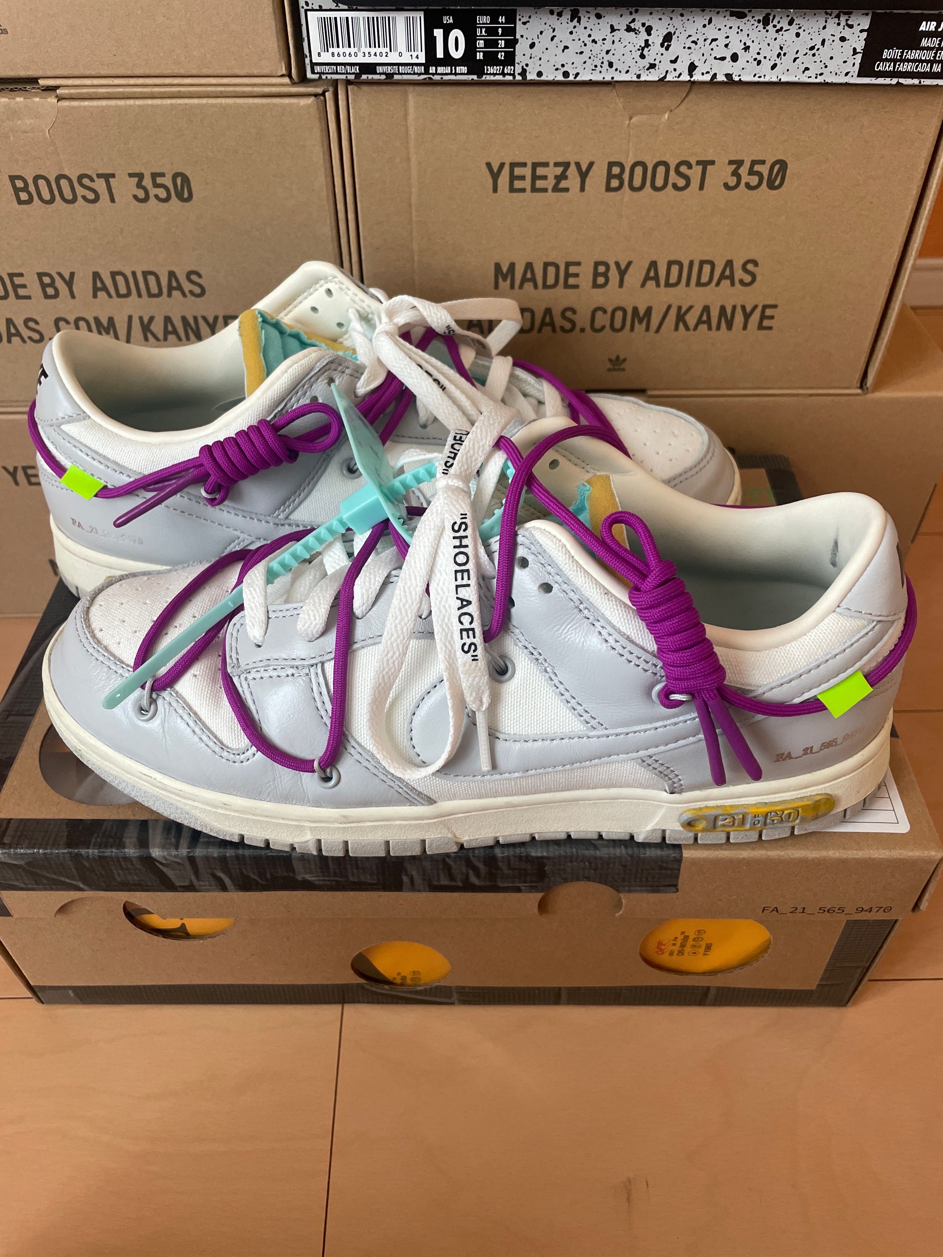 Off-White × Nike Dunk Low 1 of 50 "Lot.21"