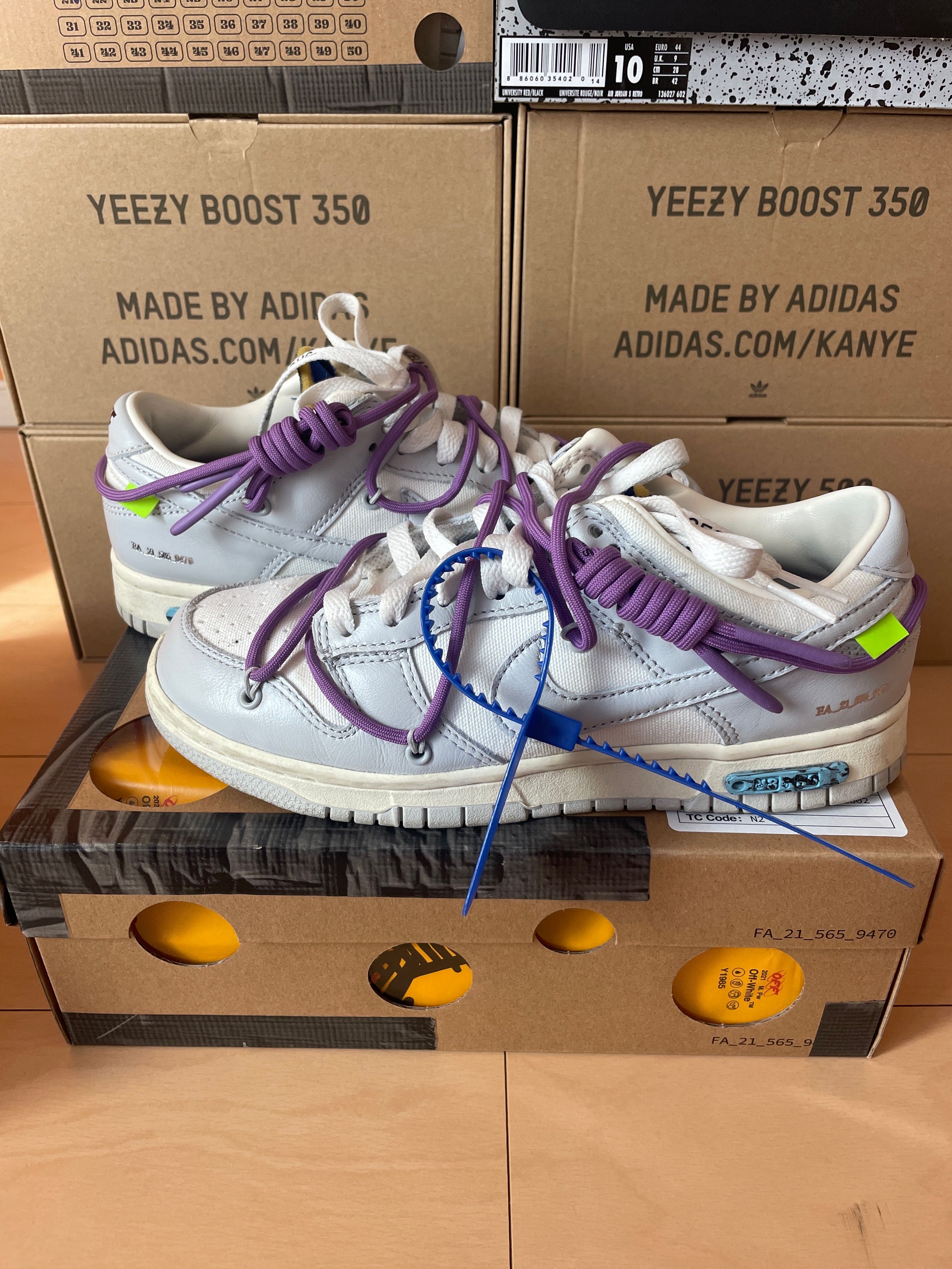 Off-White × Nike Dunk Low 1 of 50 "Lot.48" 