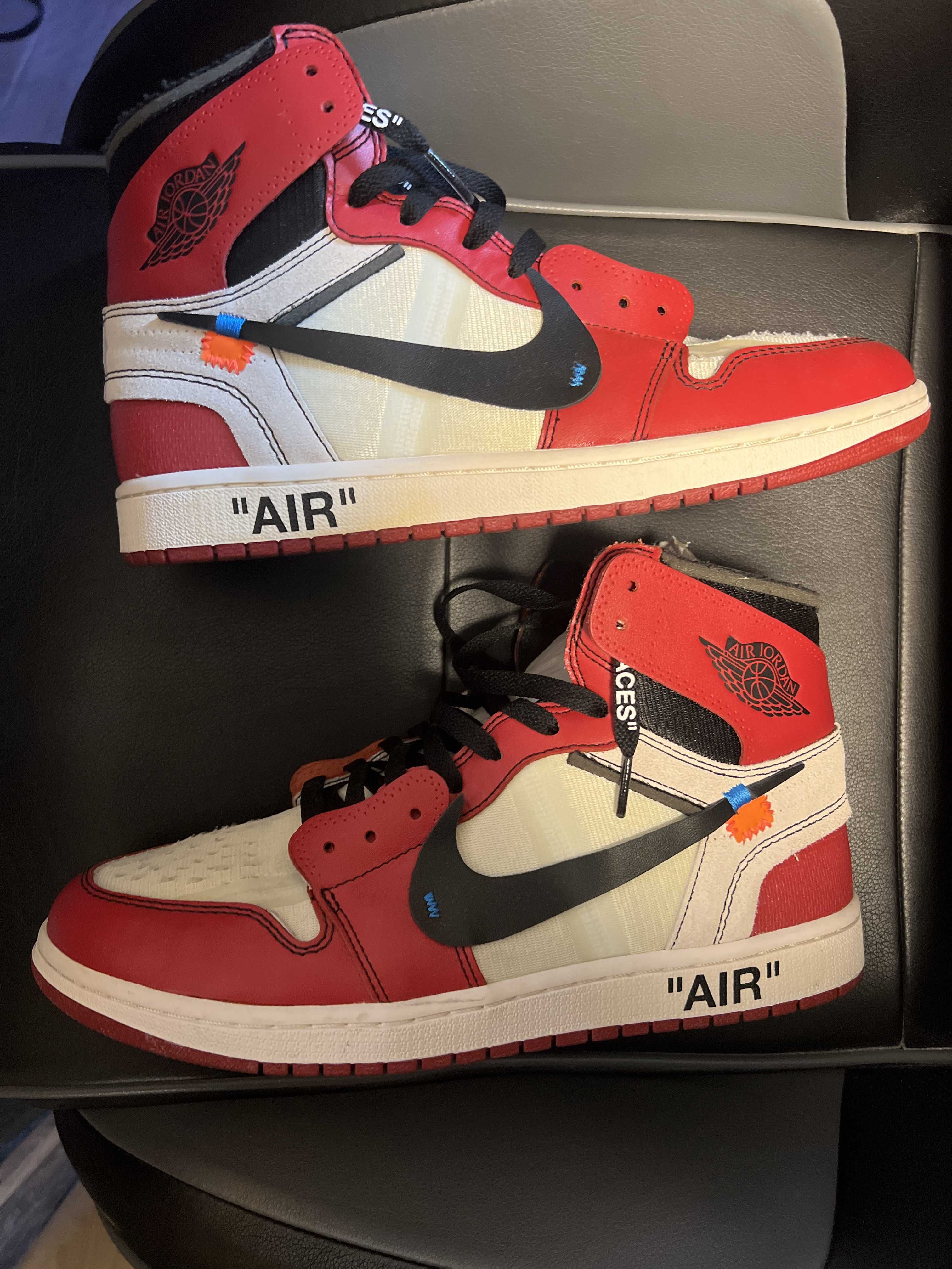 Off-White × Nike Air Jordan 1 Retro High The Ten "Chicago"