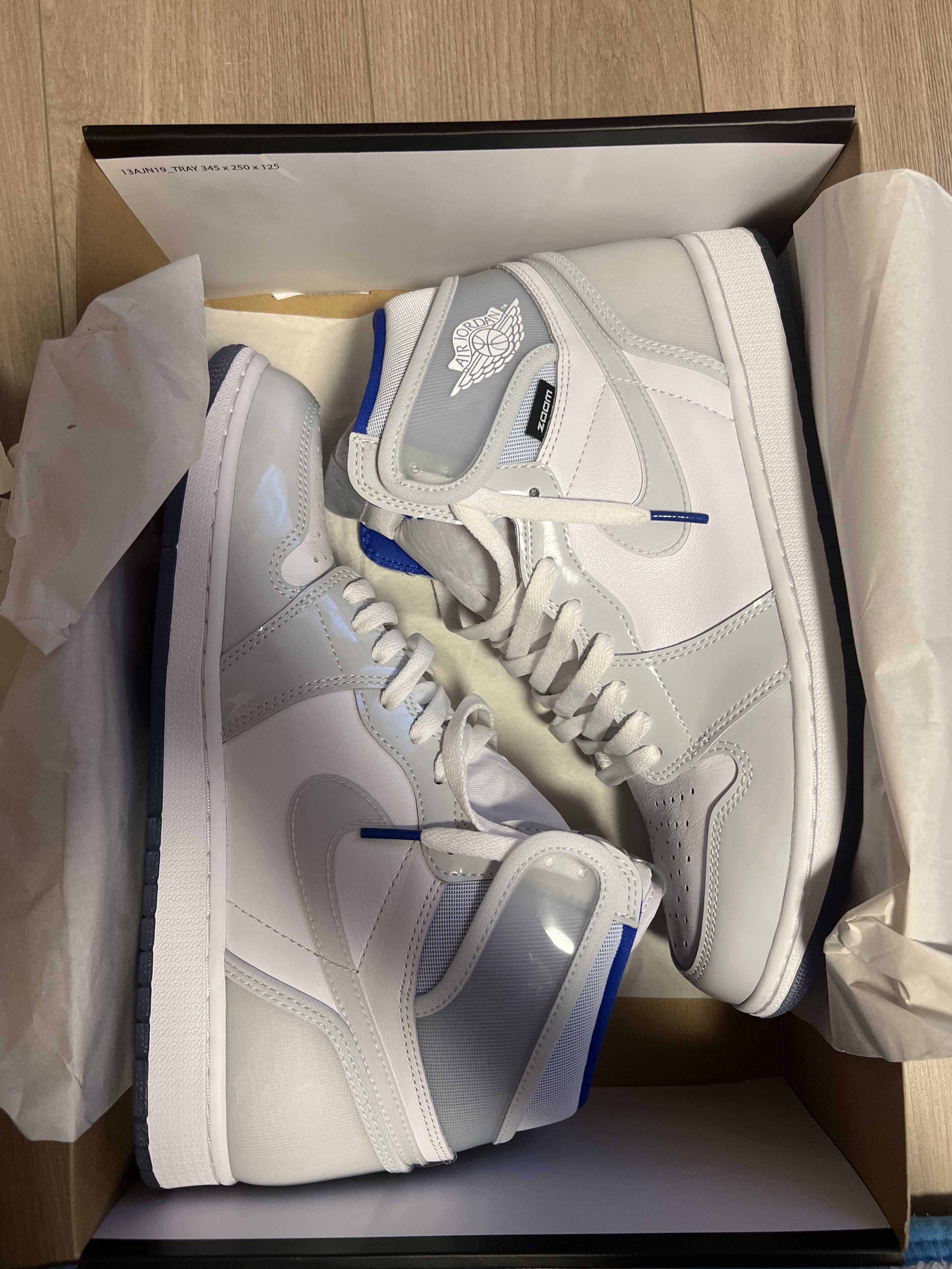 Nike Air Jordan 1 High Zoom R2T "Racer Blue"  