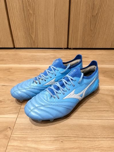 Mizuno Morelia Neo 4 β Japan "Unity Sky Blue/White"