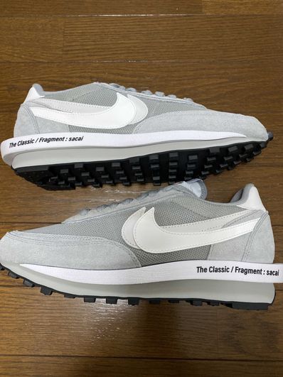 Fragment × sacai × Nike LD Waffle "Light Smoke Grey"