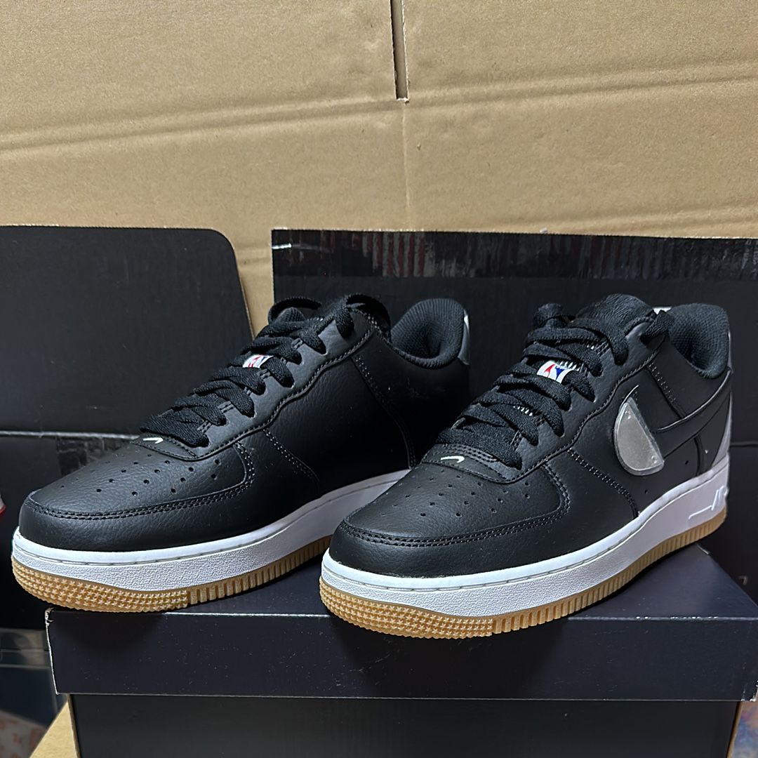 Nike Air Force 1 Low '07 "NBA Black Silver" 