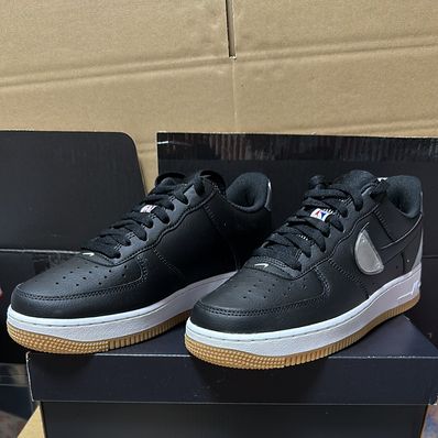 Nike Air Force 1 Low '07 "NBA Black Silver"