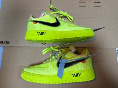 Off-White × Nike Air Force 1 Low "Volt"