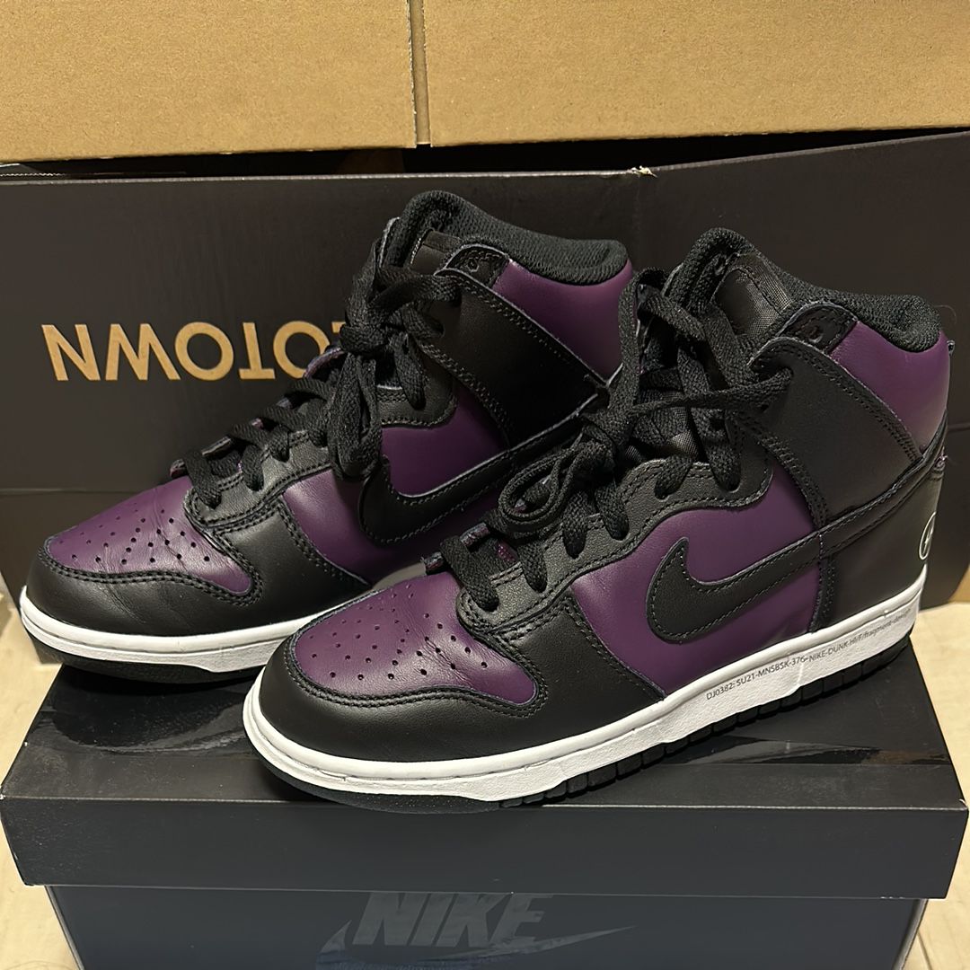 Fragment × Nike Dunk High City Pack "Beijing" (2021)