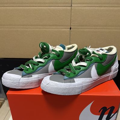sacai × Nike Blazer Low "Classic Green"
