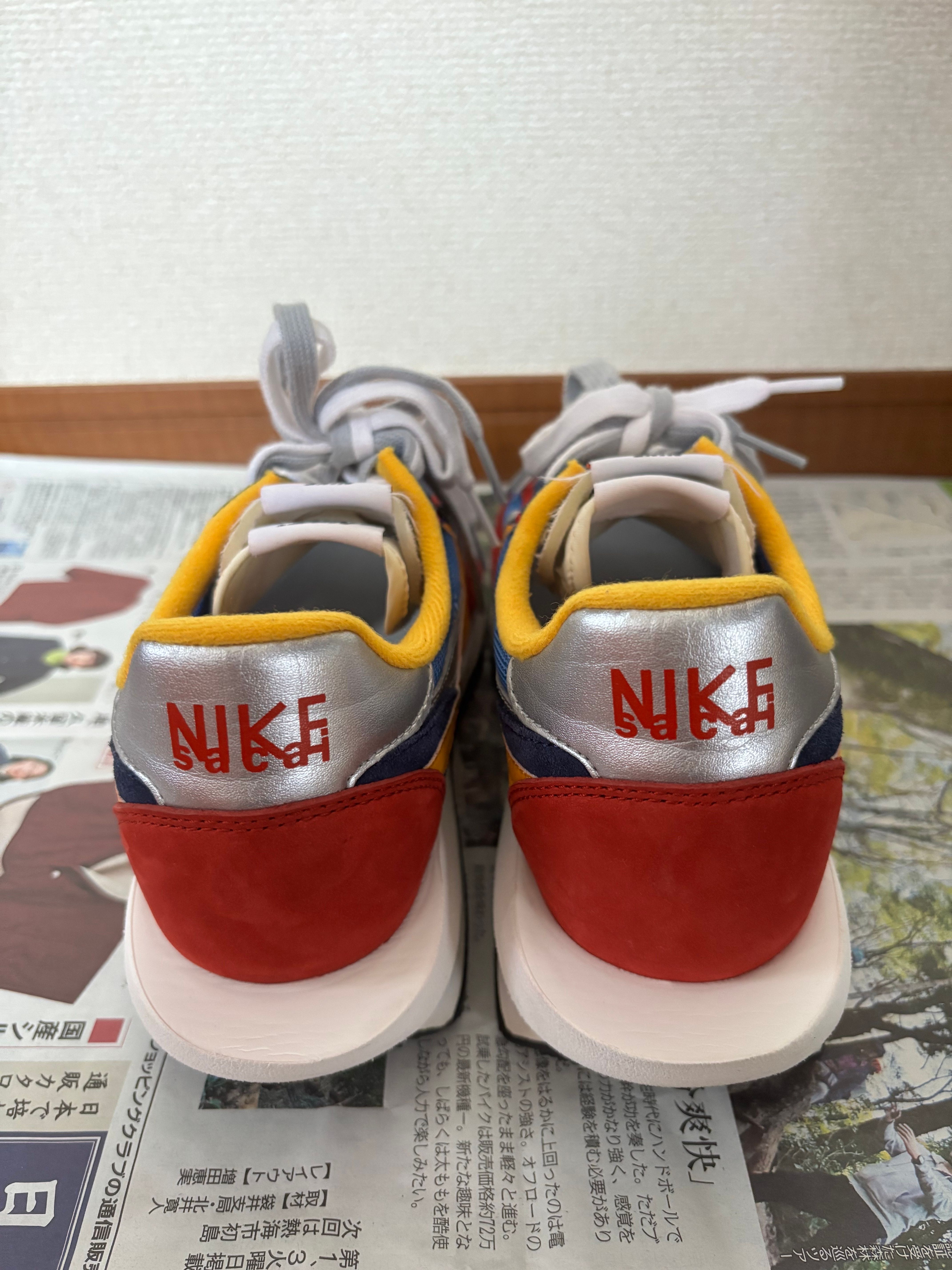 sacai × Nike LDV Waffle "Red/Blue"