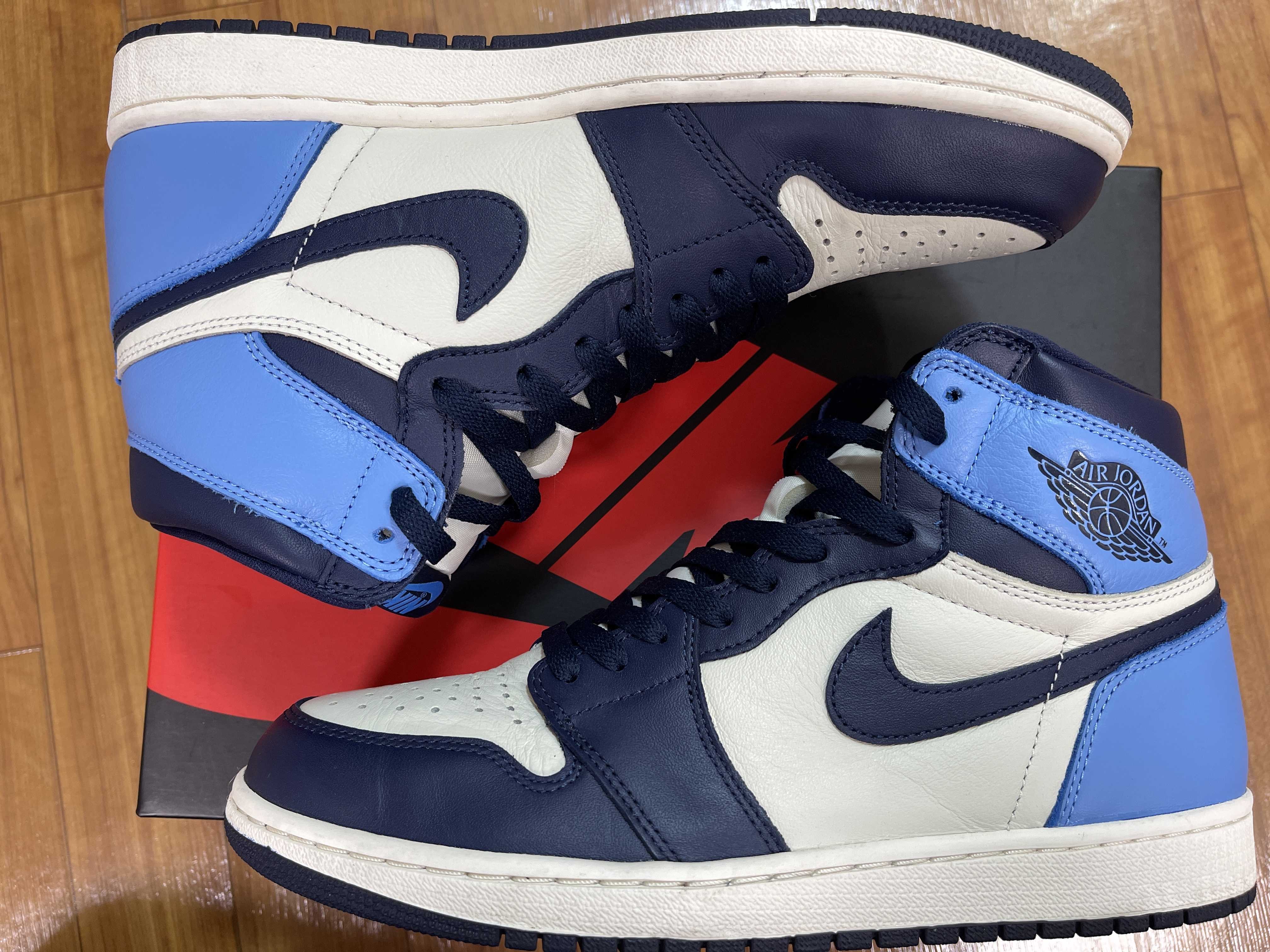Nike Air Jordan 1 Retro High OG "Obsidian/University Blue"