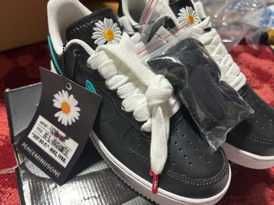 PEACEMINUSONE × Nike Air Force 1 Low '07 Para-Noise 3.0 "Black and Multi-Color" / G-DRAGON