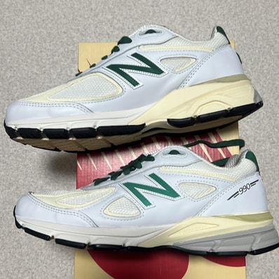 New Balance 990V4 "White/Green"