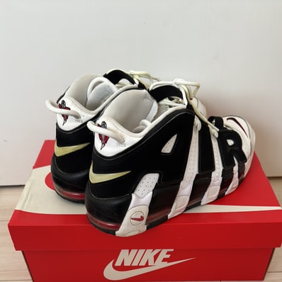 Nike Air More up Tempo "White/Black/University Red"(~2018)