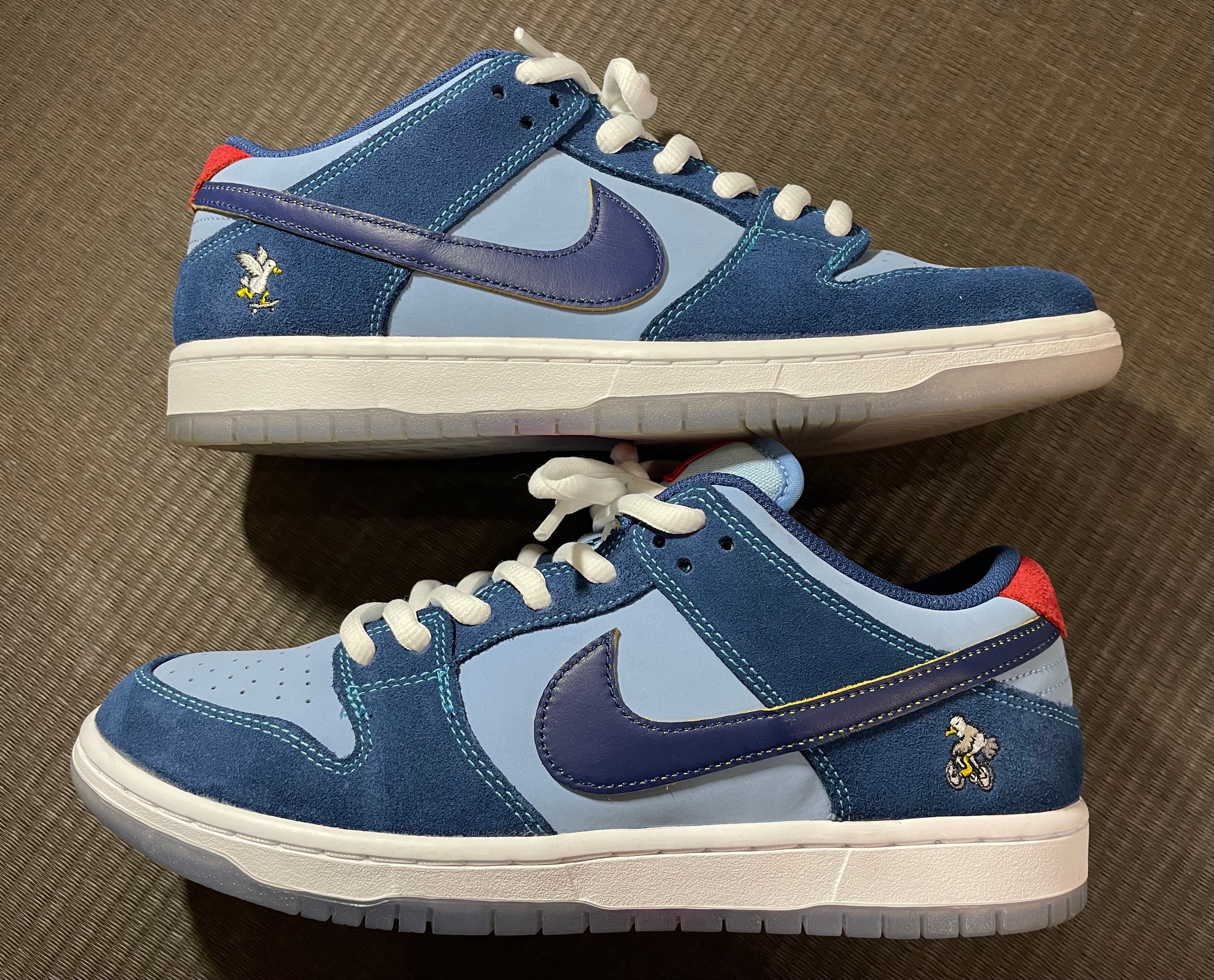 Why So Sad? × Nike SB Dunk Low "Coastal Blue/Speed Yellow-University Red"