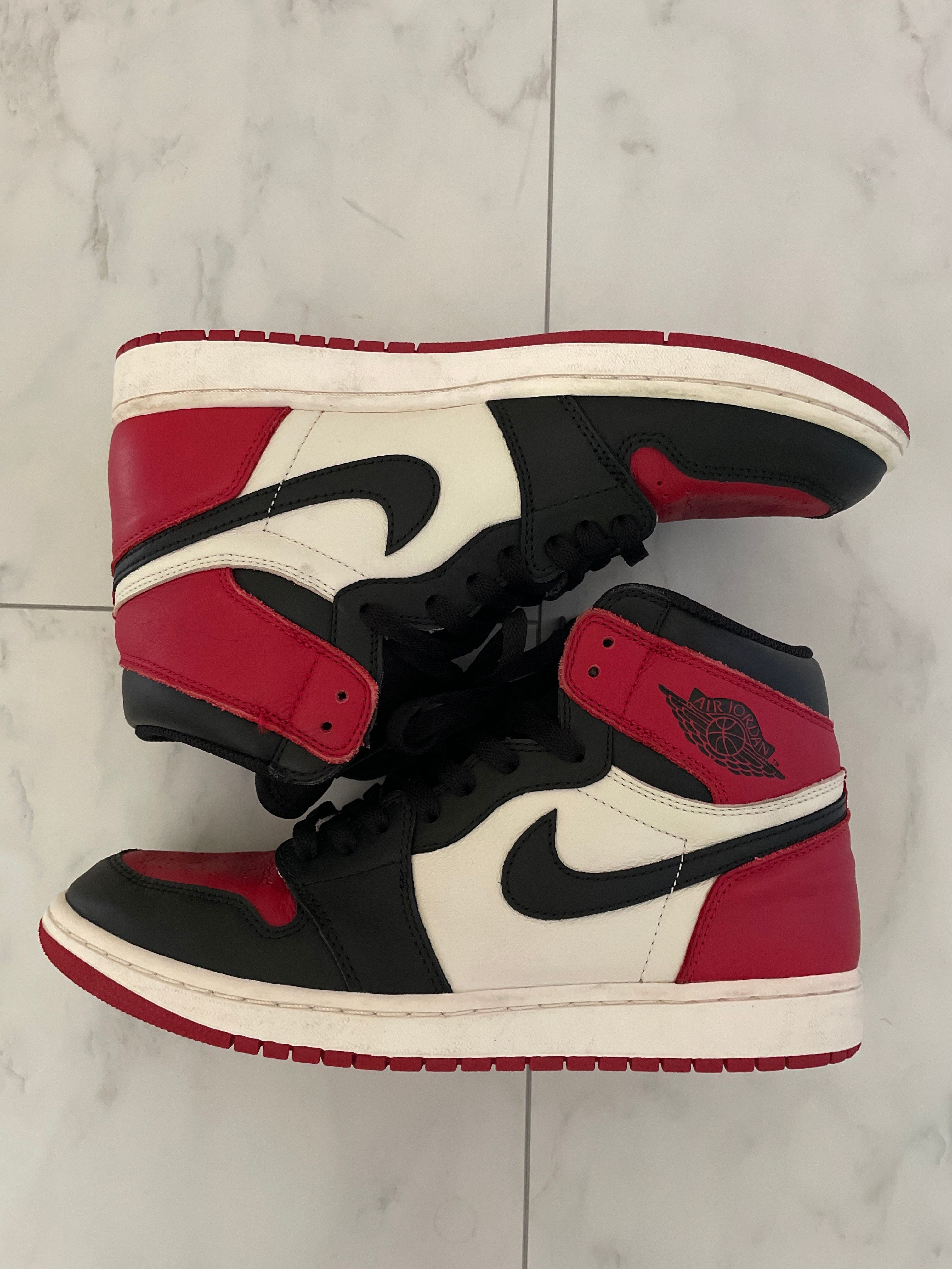 Nike Air Jordan 1 Retro High OG "Bred Toe"