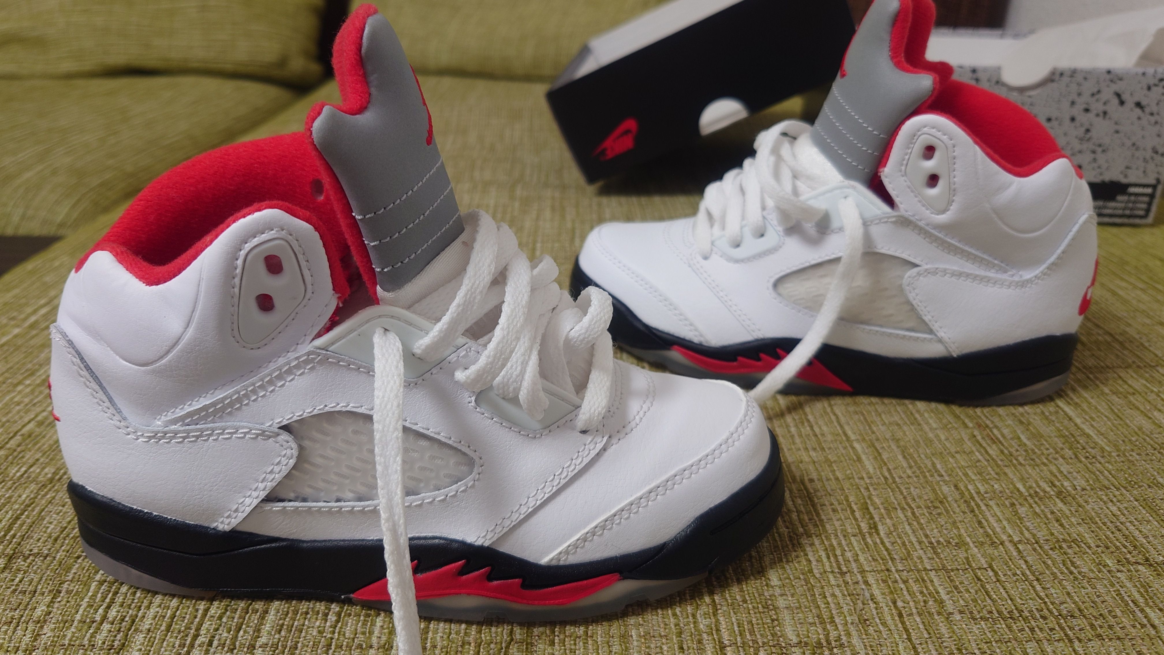 Nike PS Air Jordan 5 Retro "Fire Red" (2020)