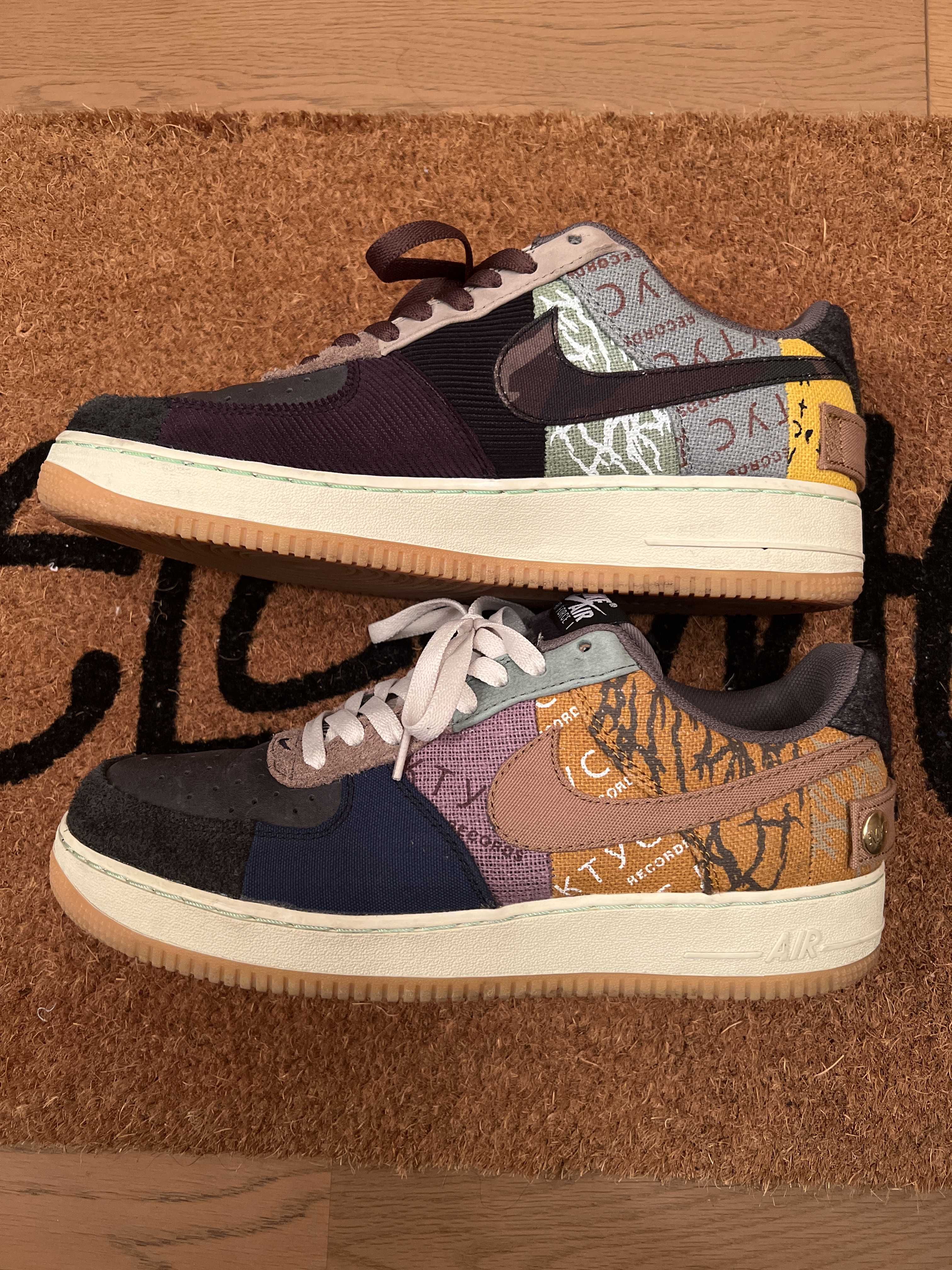 Travis Scott × Nike Air Force 1 Low Cactus Jack "Multi Color"