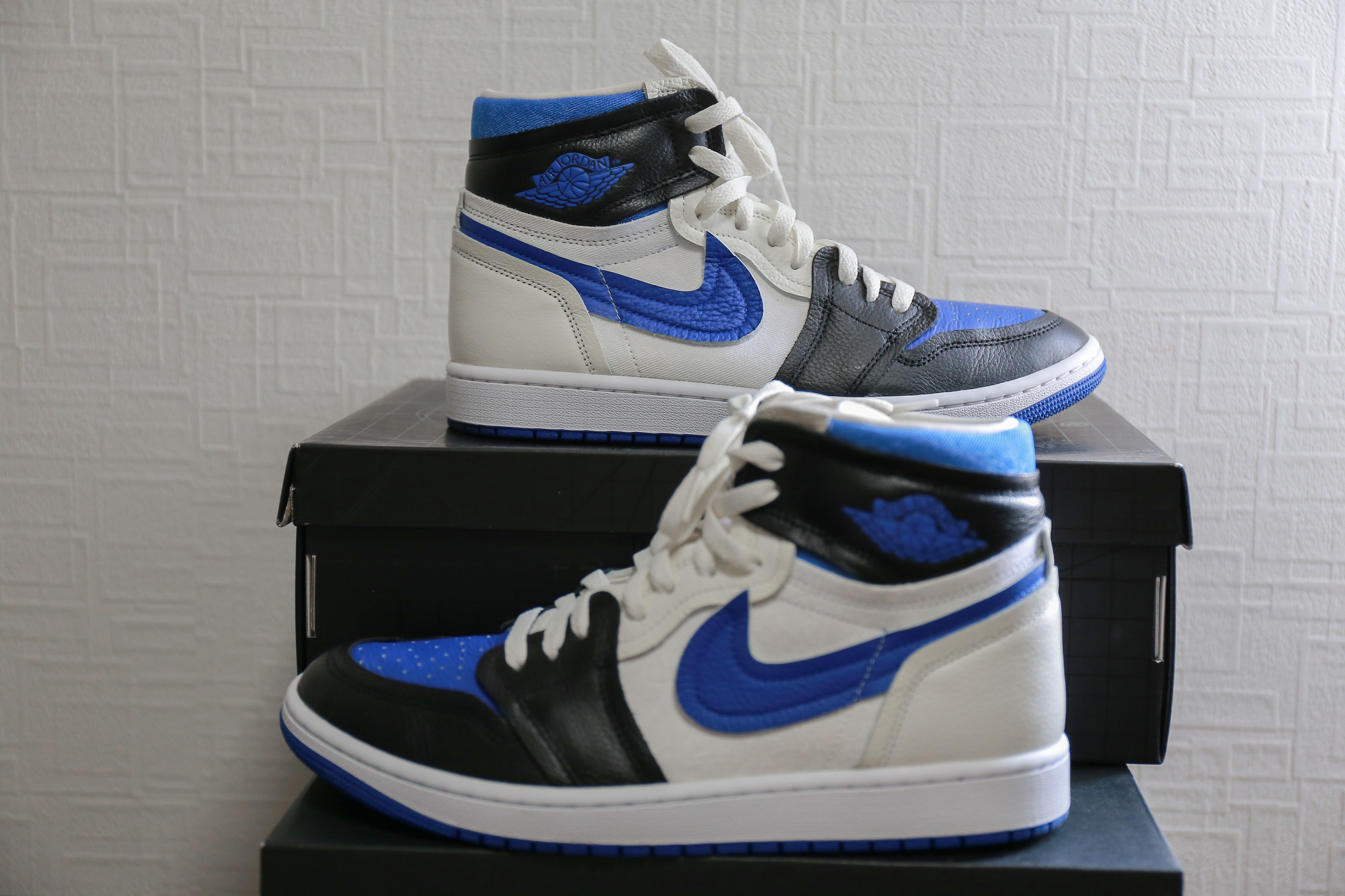 Nike Women's Air Jordan 1 High MM "Black/White/Sail/Game Royal"