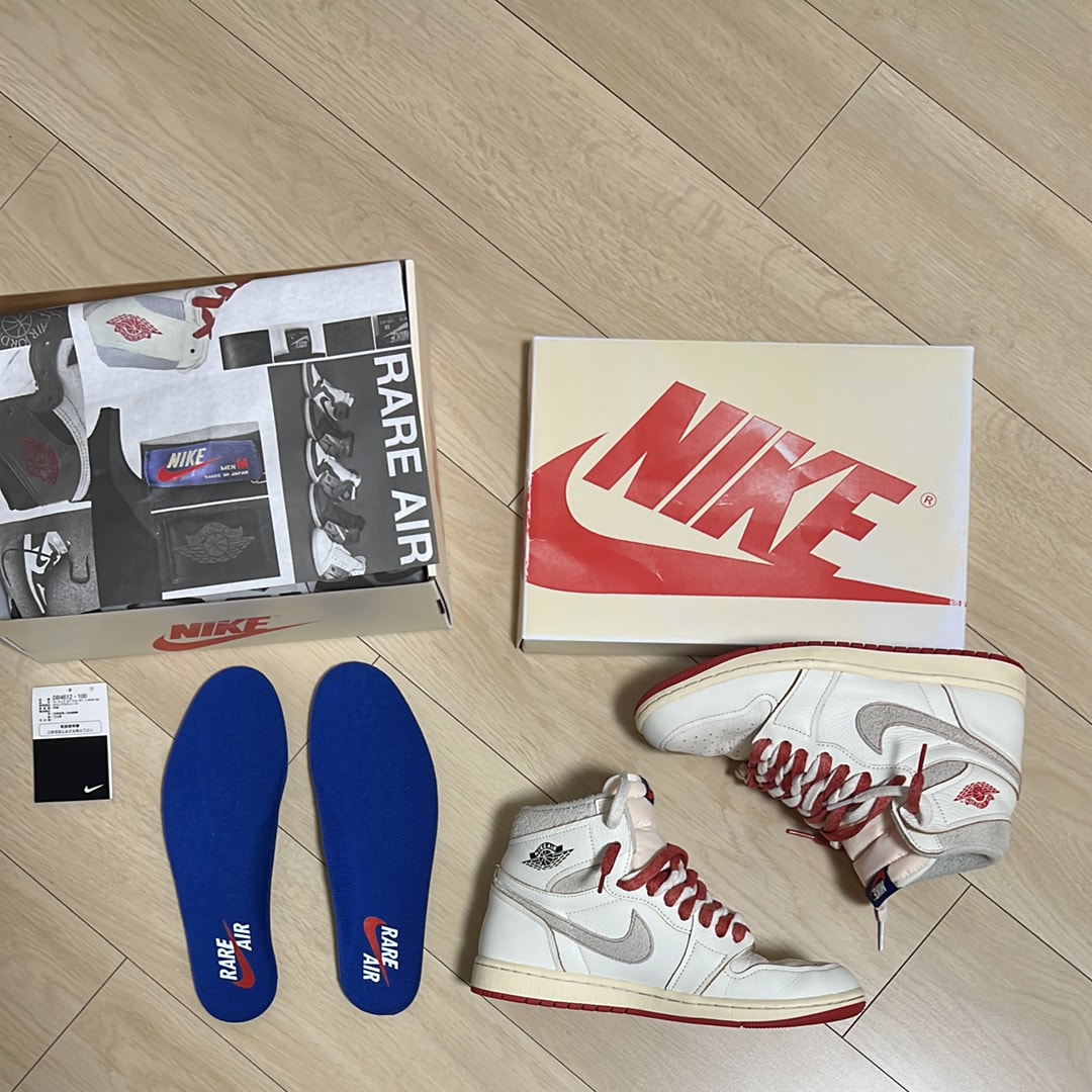 Nike Women's Air Jordan 1 Retro High OG "Rare Air/Cinnabar"