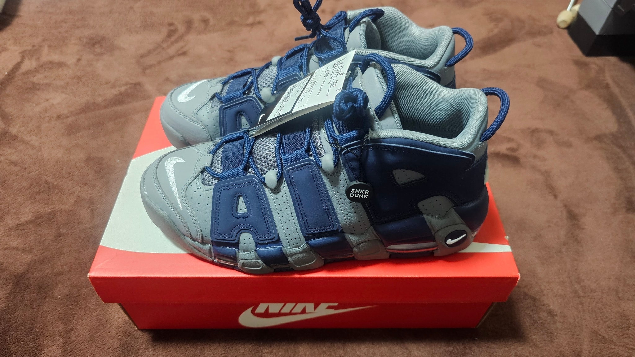 Nike Air More Uptempo '96 "Cool Grey/White/Midnight Navy"