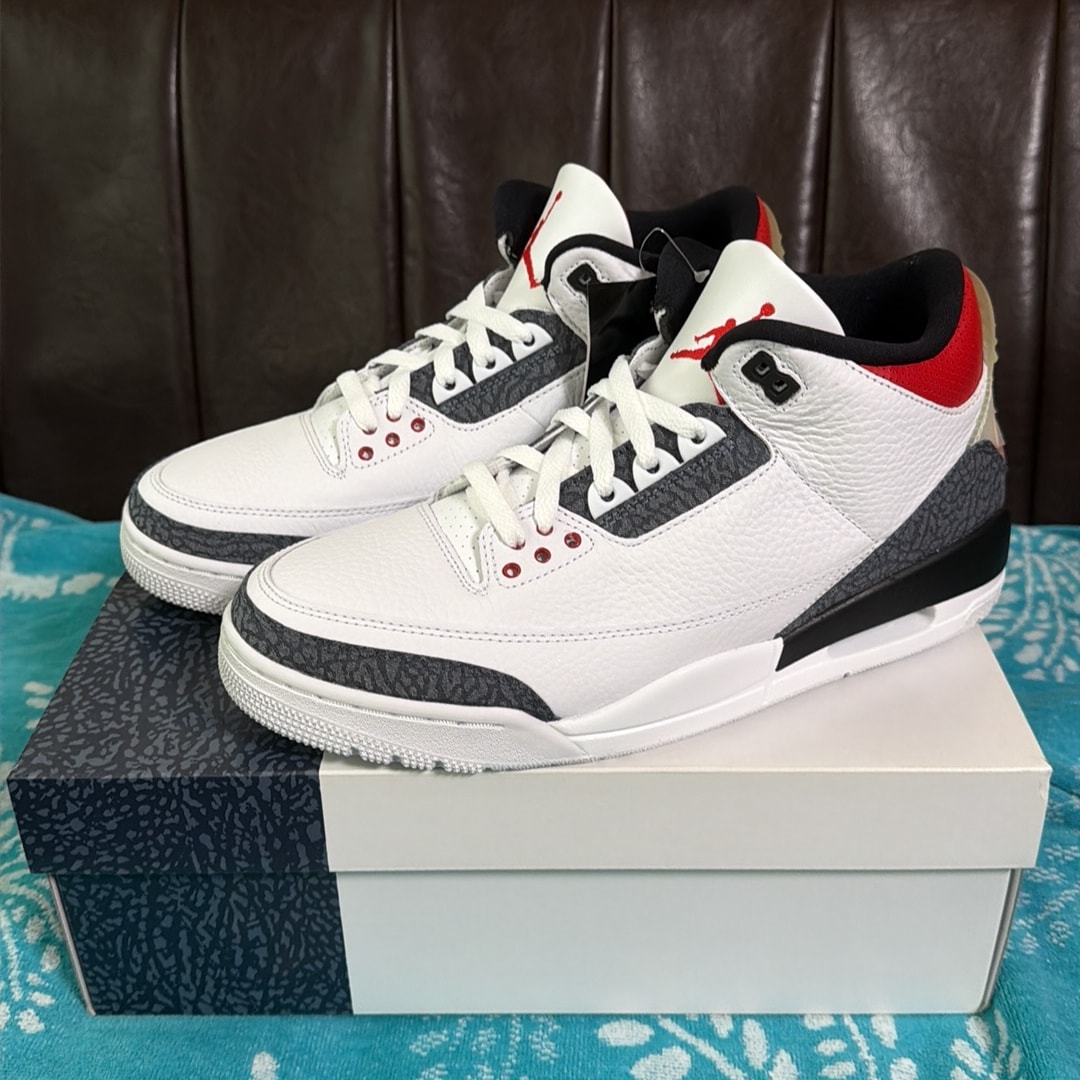 Nike Air Jordan 3 Retro SE-T CO JP "Fire Red Denim"