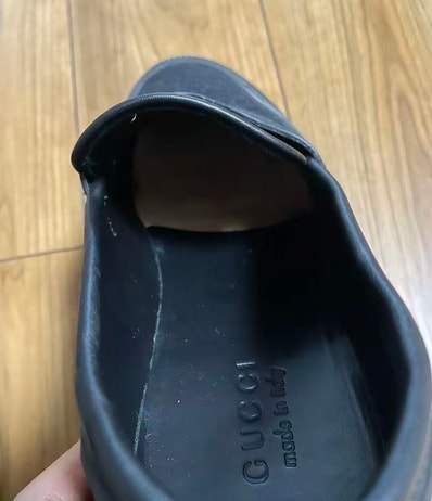 GUCCI Tonal Logo Loafer "Black"