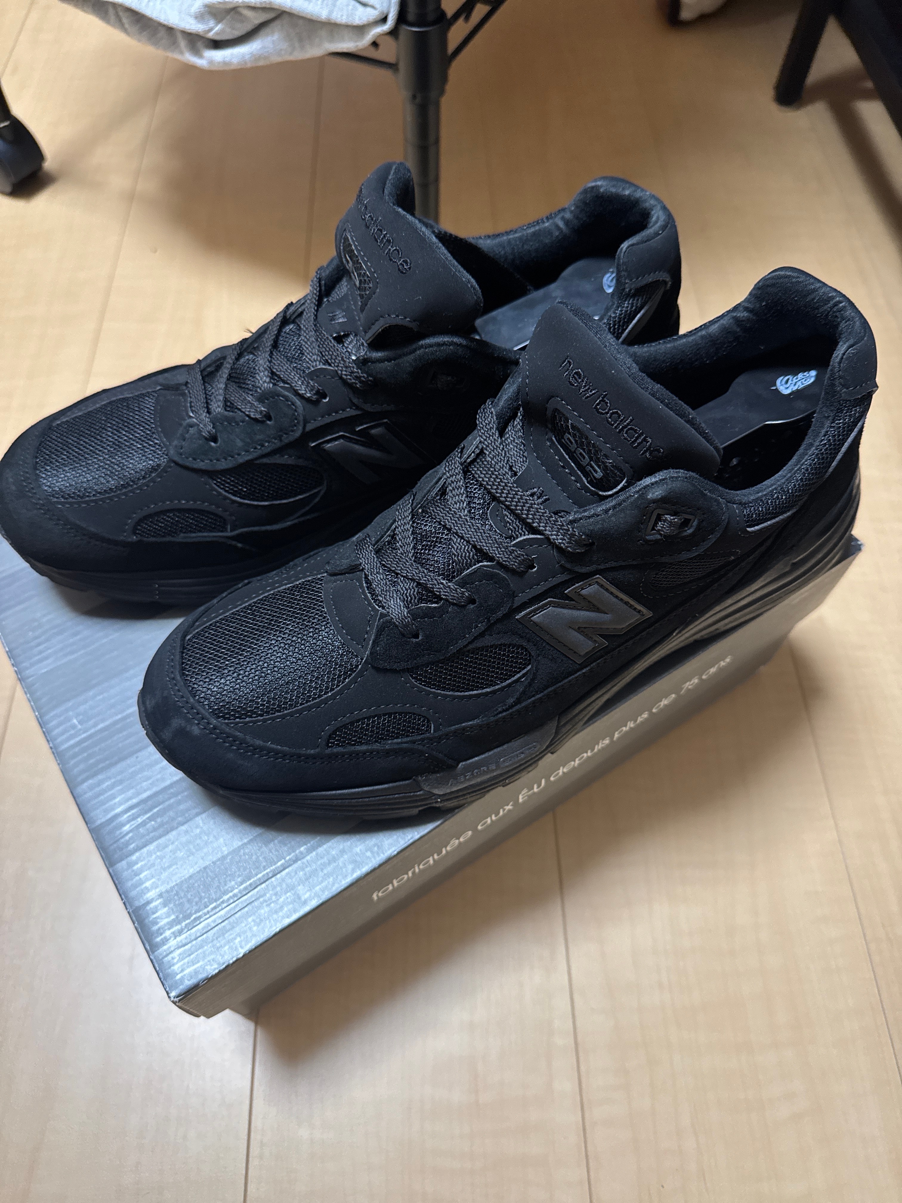 New Balance 992 "Triple Black"