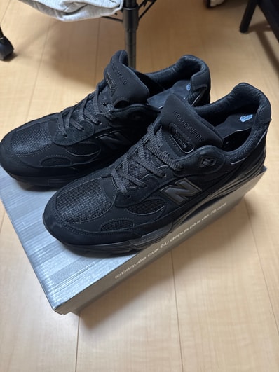 New Balance 992 "Triple Black"