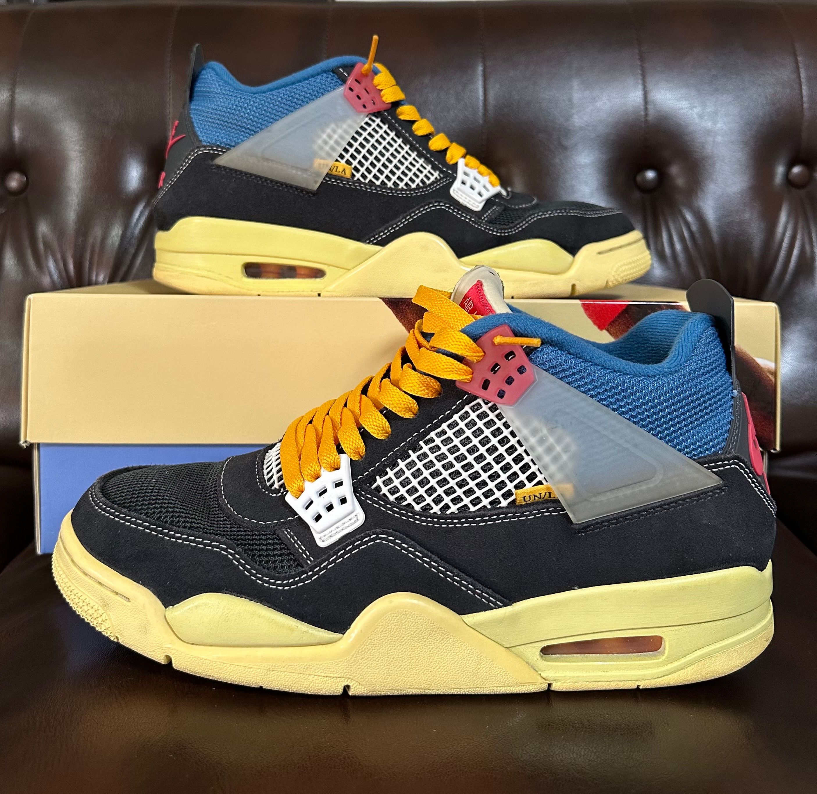 UNION × NIKE AIR JORDAN 4 "OFF NOIR"