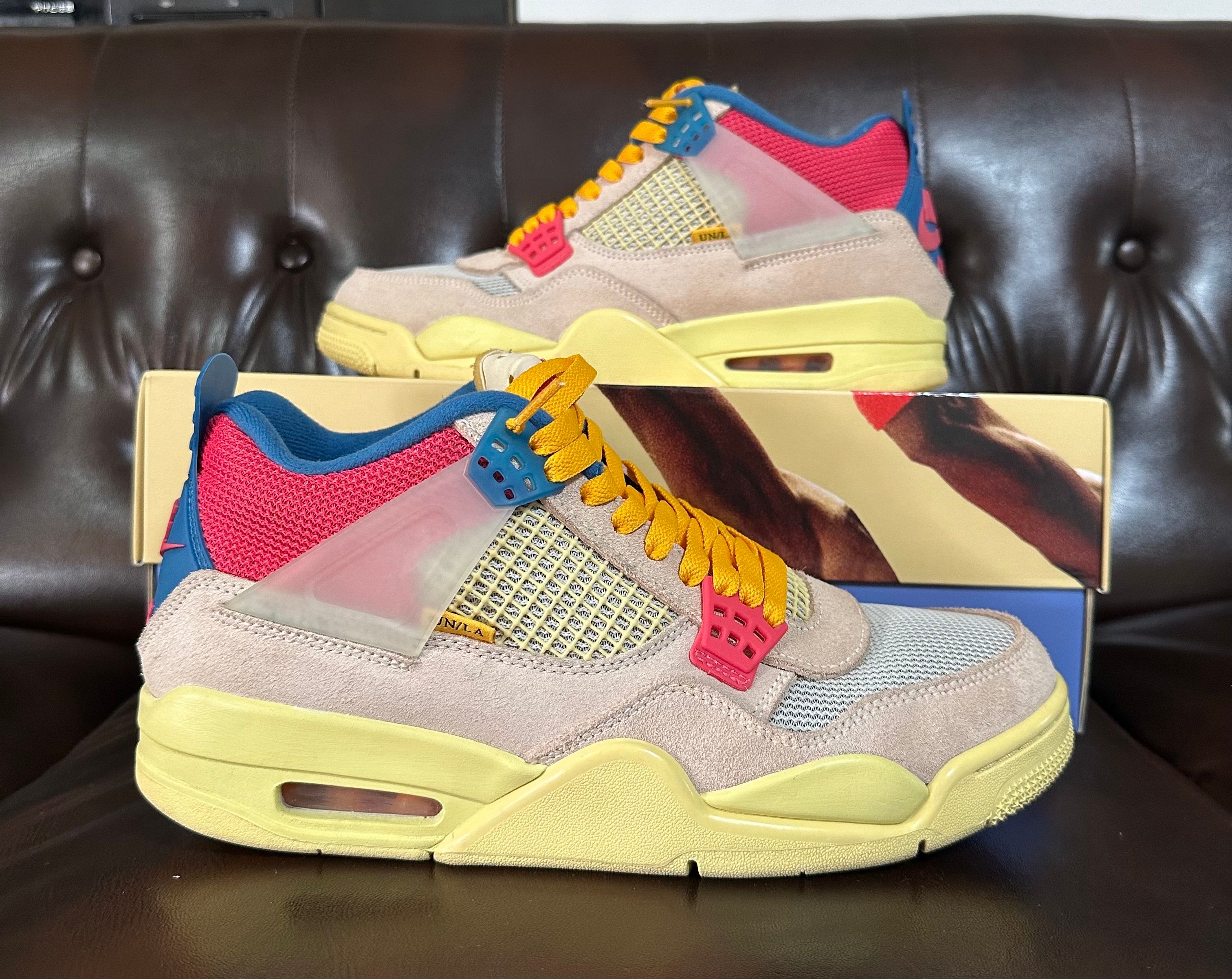 UNION × Nike Air Jordan 4 SP "Guava Ice/Light Fusion Red"