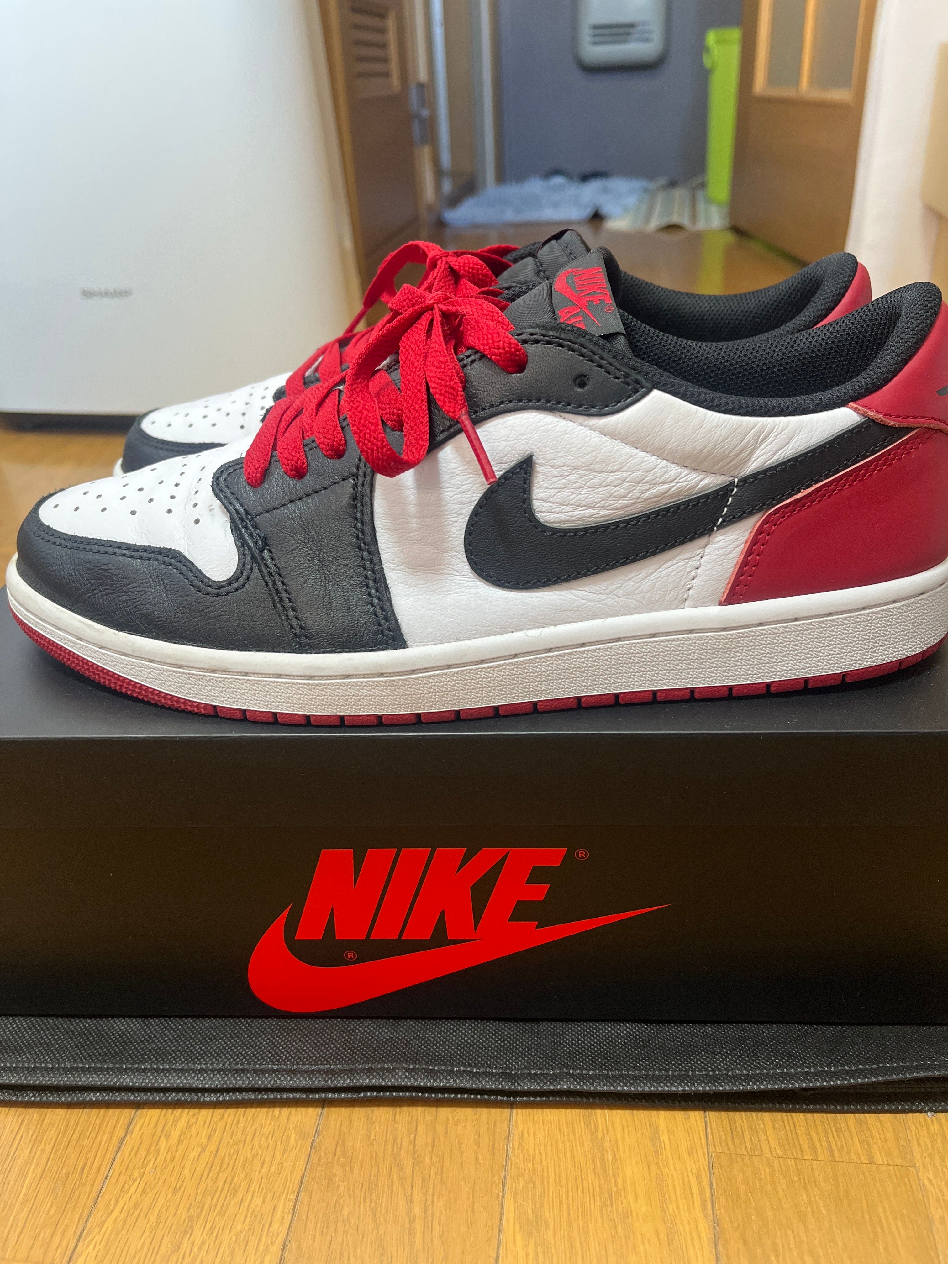 Nike Air Jordan 1 Retro Low OG "Black Toe"