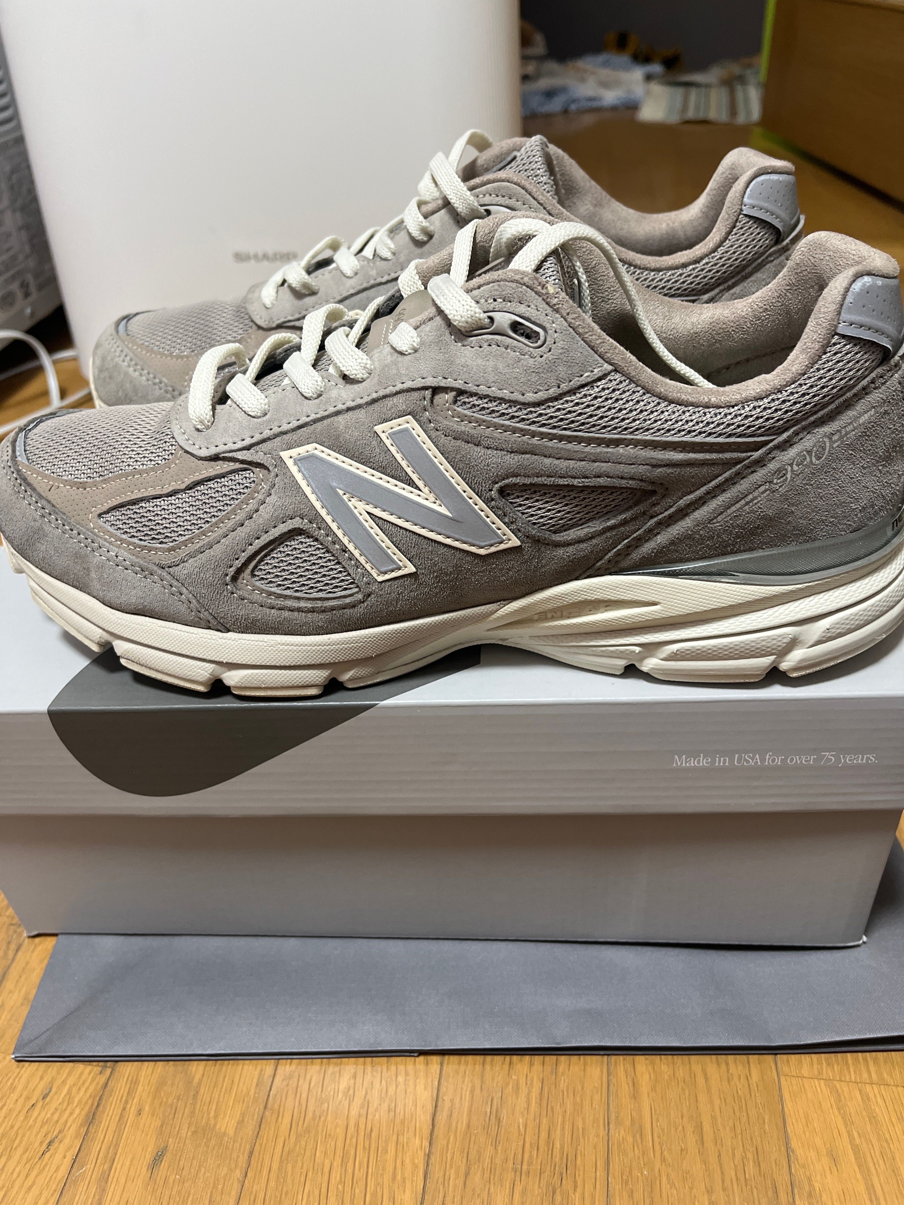 KITH × New Balance 990V4 "Moonrock"