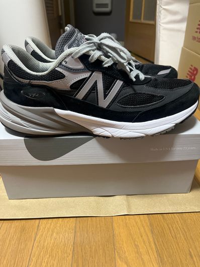 New Balance 990V6 "Black" (Heel NB Logo)