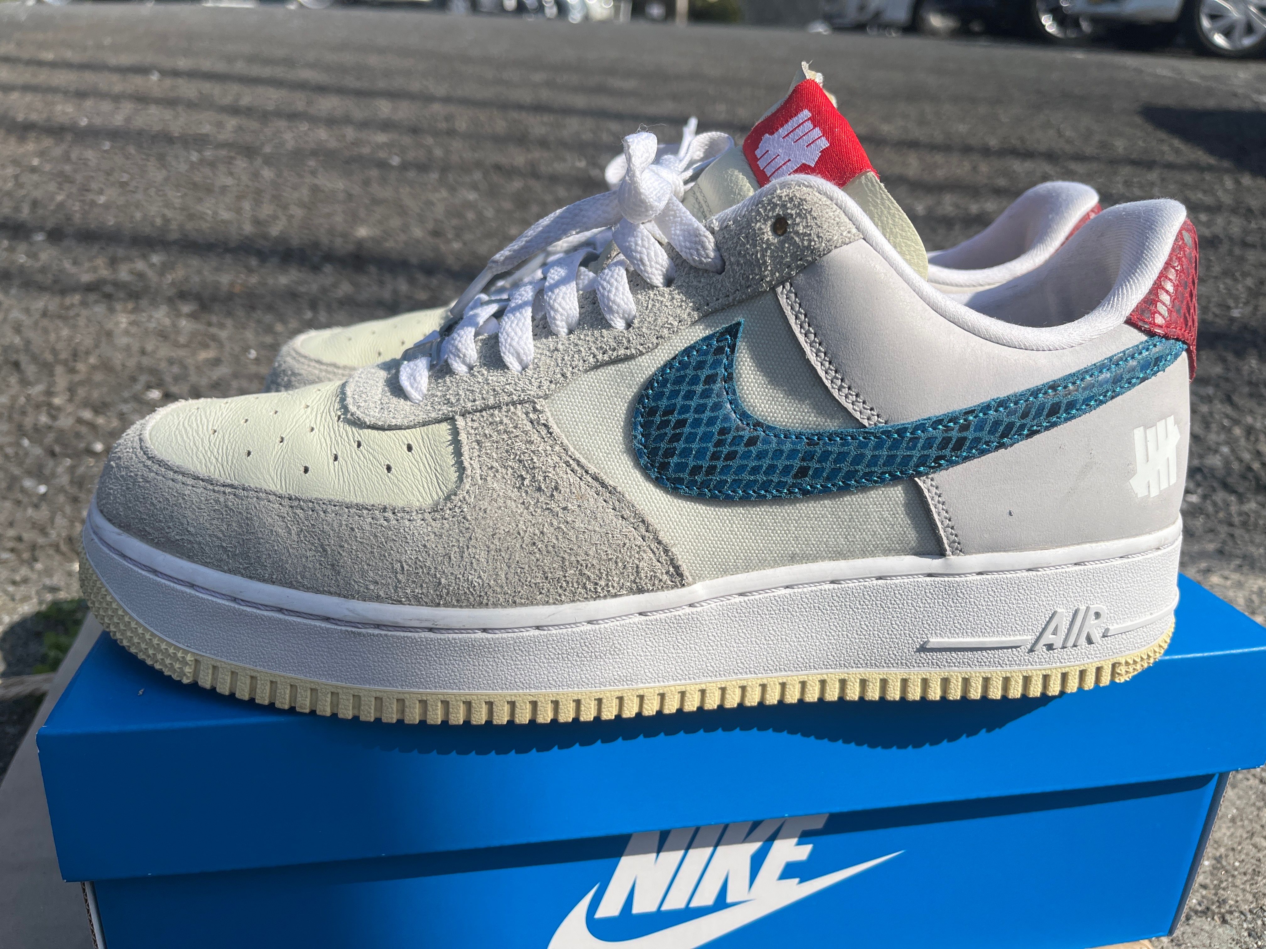 UNDEFEATED × Nike Air Force 1 Low "White"