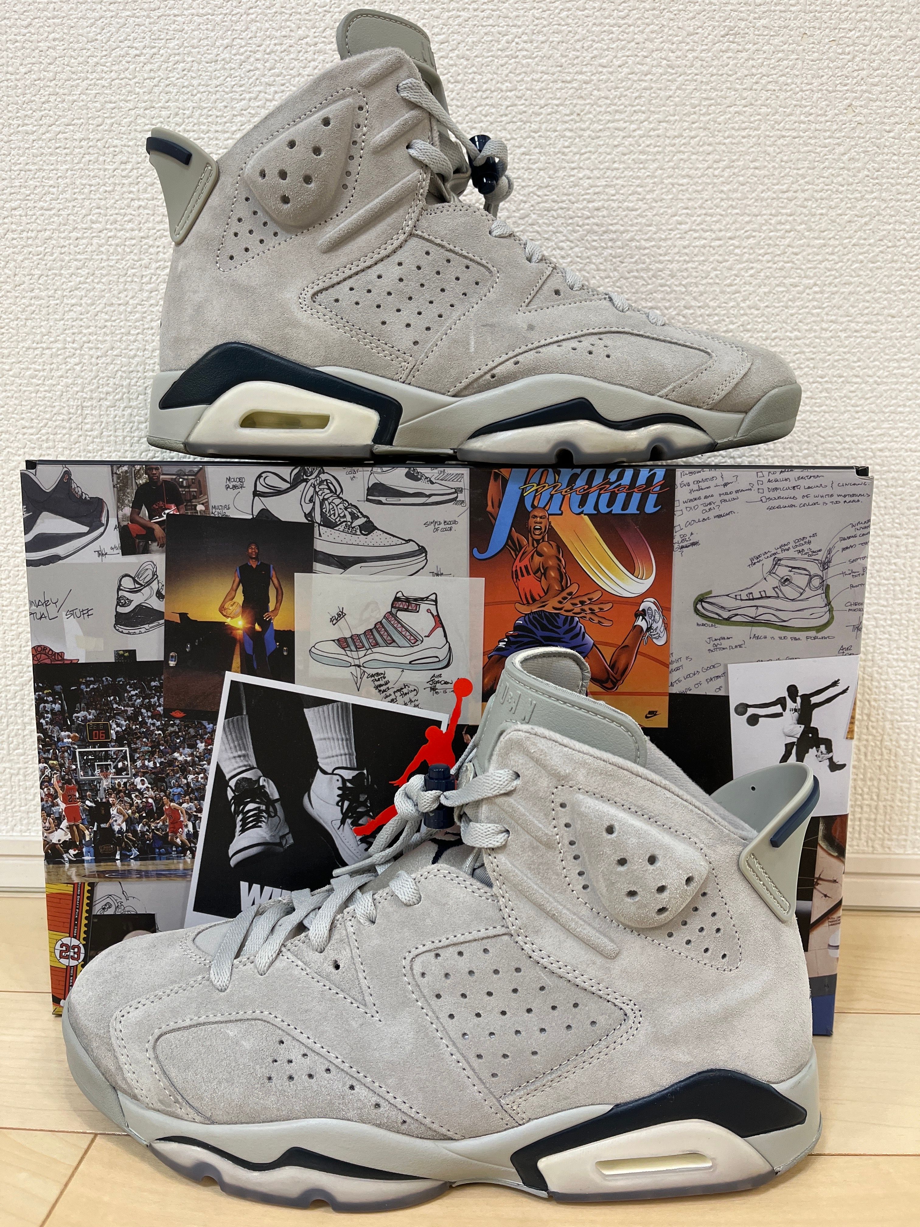 Nike Air Jordan 6 "Magnet and College Navy"
