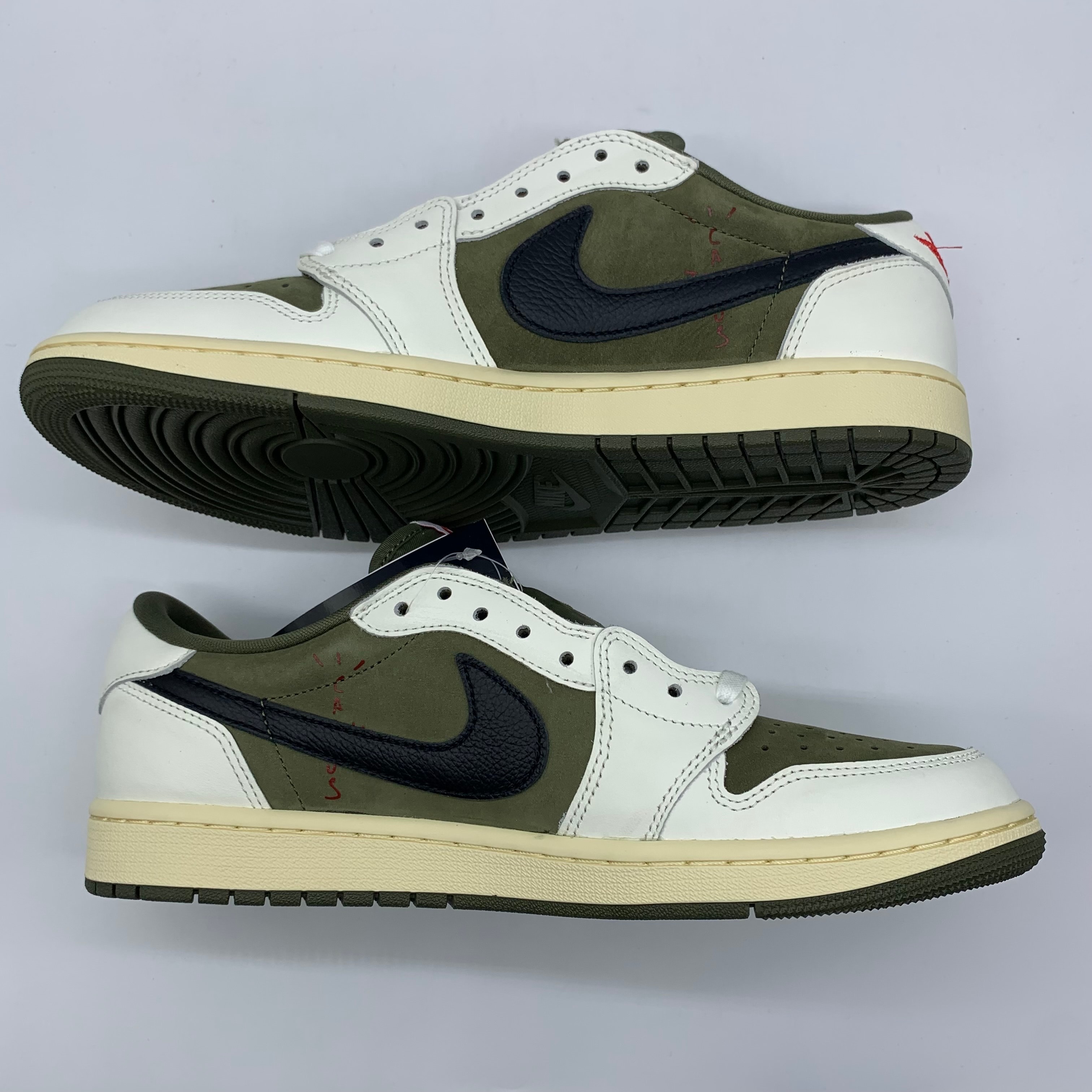 Travis Scott × Nike Air Jordan 1 Low OG SP "Reverse Olive"