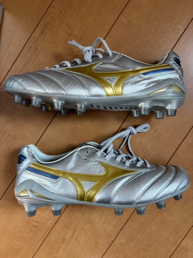 Mizuno Morelia DNA Japan "Galaxy Silver/Gold"