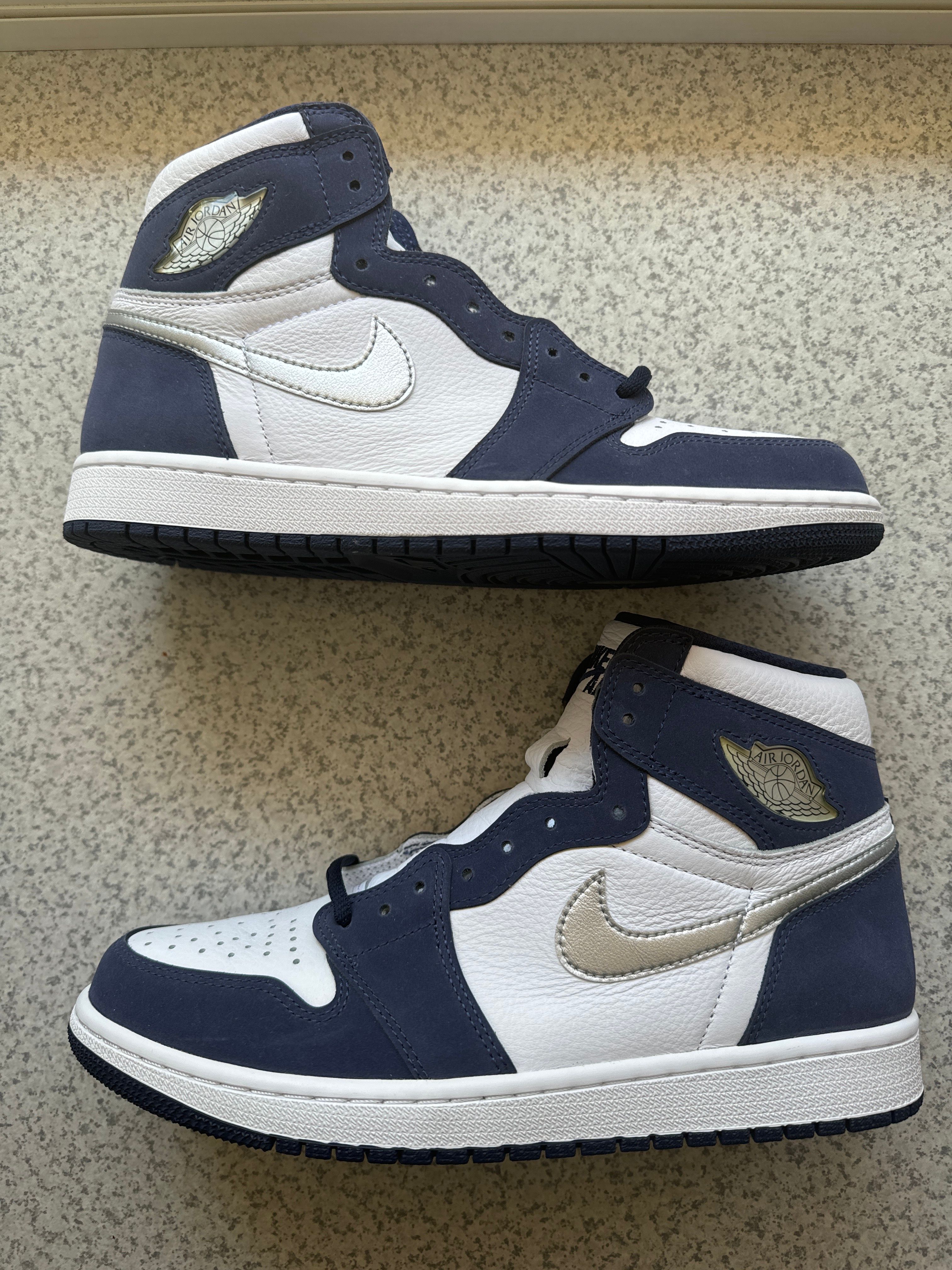 Nike Air Jordan 1 High OG CO.JP "White/Midnight Navy" (2020)(ブリーフケースなし)