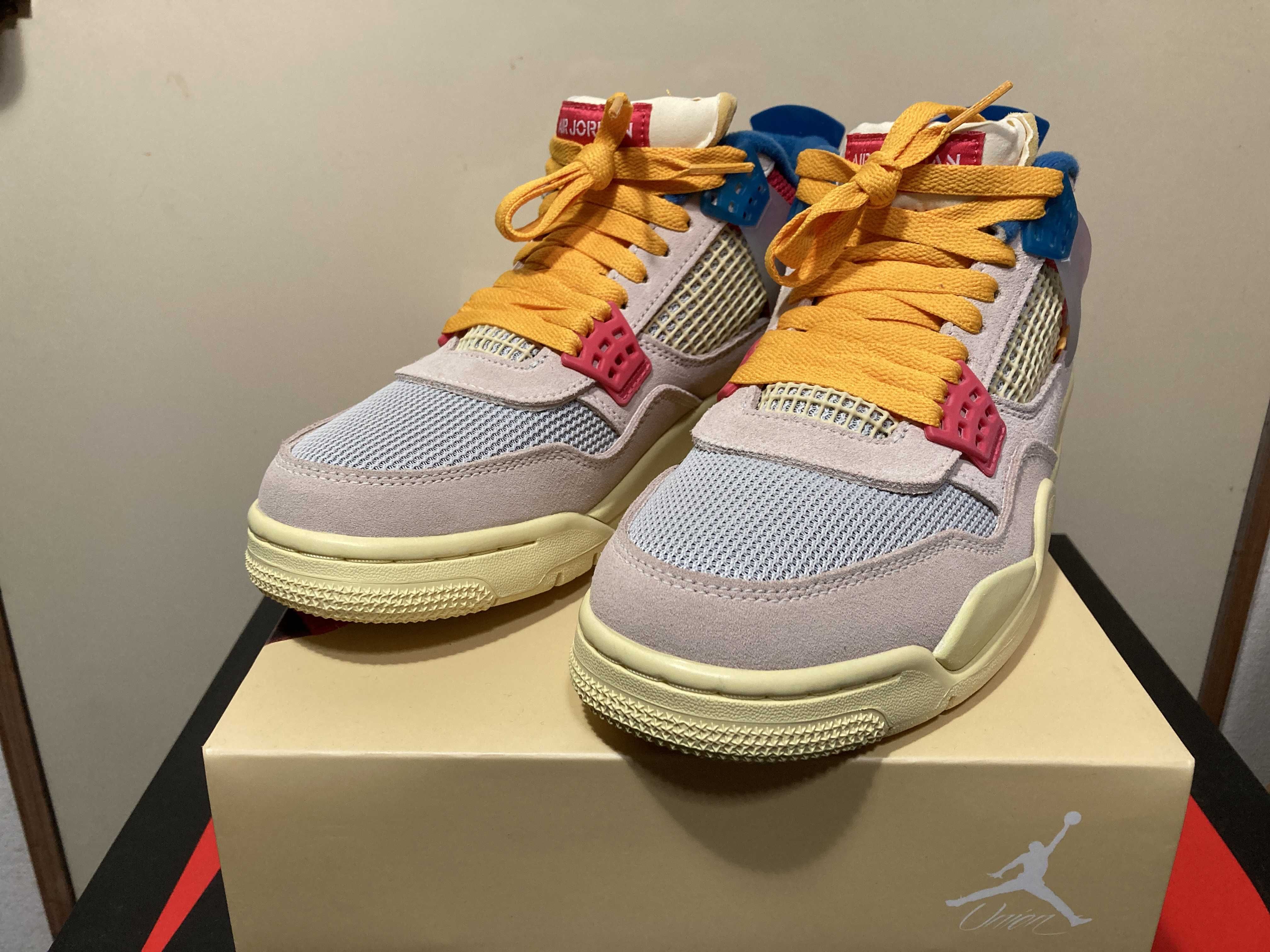UNION × Nike Air Jordan 4 SP "Guava Ice/Light Fusion Red"