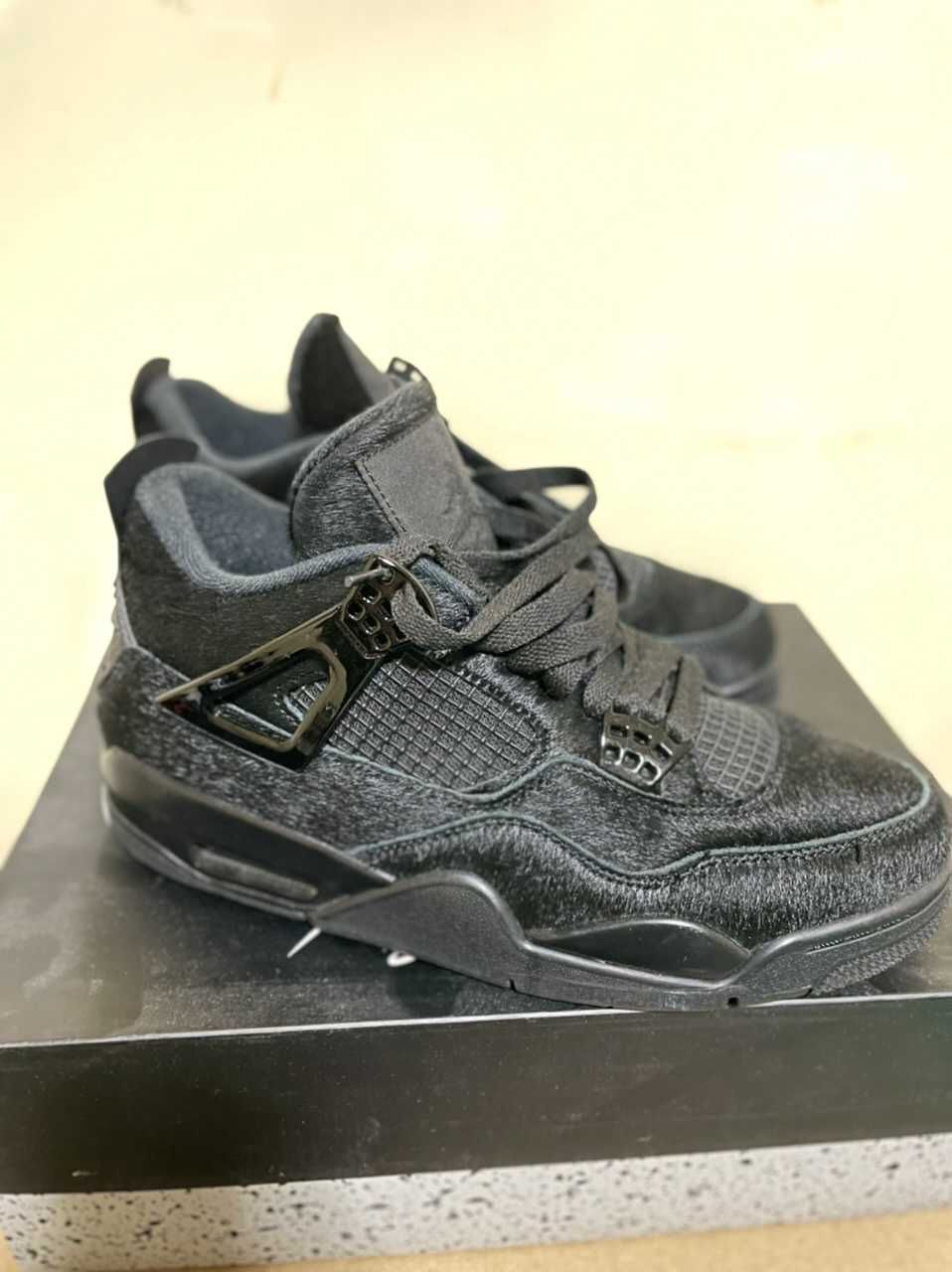 Olivia Kim × Nike Women's Air Jordan 4 "Black Cat"