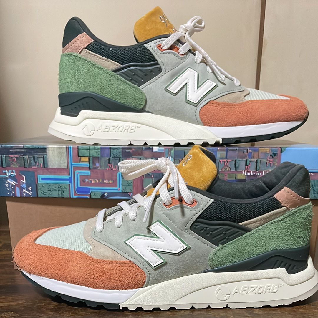 KITH Ronnie Fieg and the Frank Lloyd Wright Foundation × New Balance 998 "Aloe Wash/Apricot Buff"