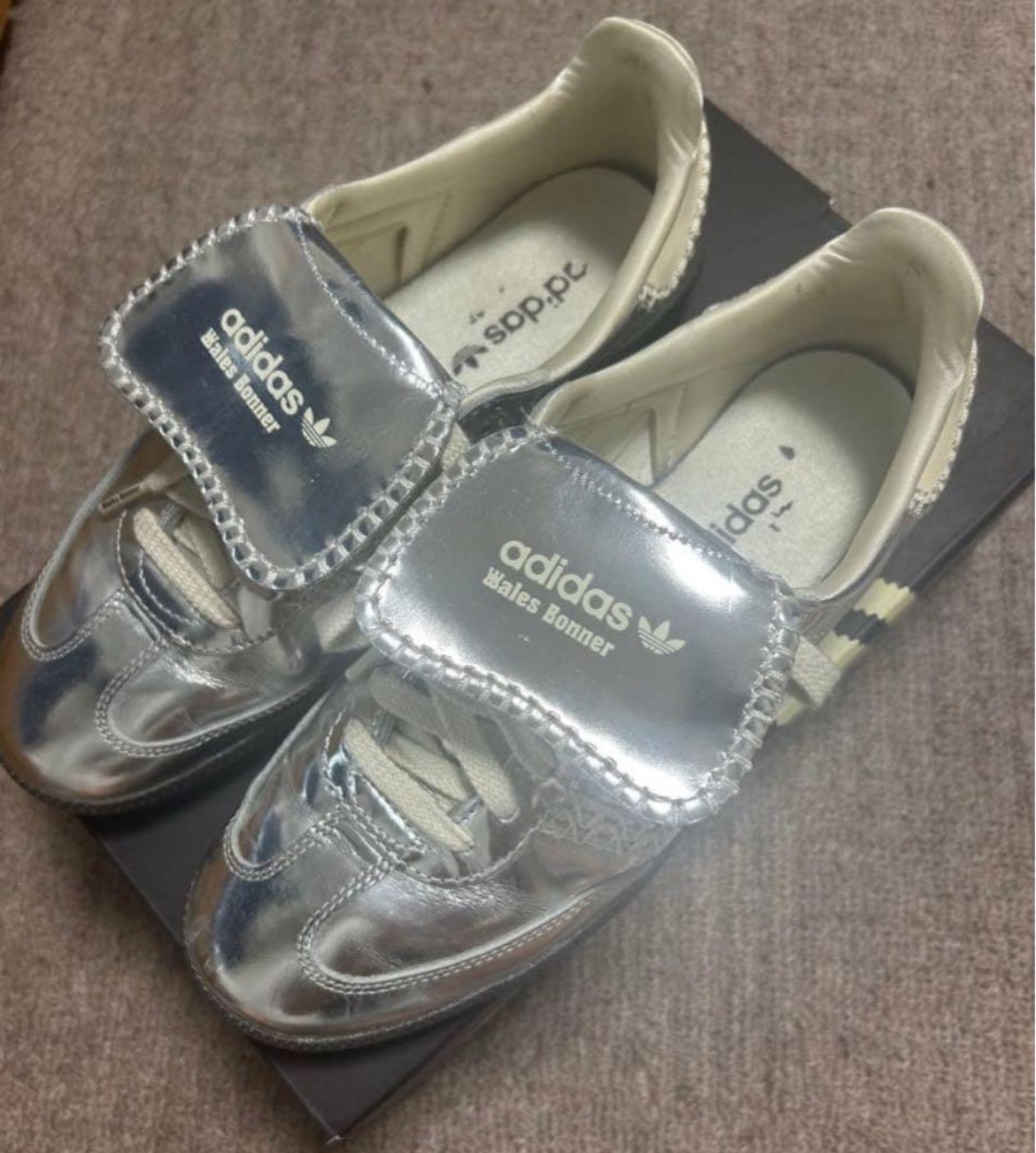 Wales Bonner × adidas Samba "Silver"