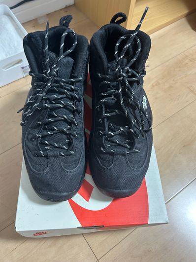 Stussy × Nike Air Penny 2 "Black"