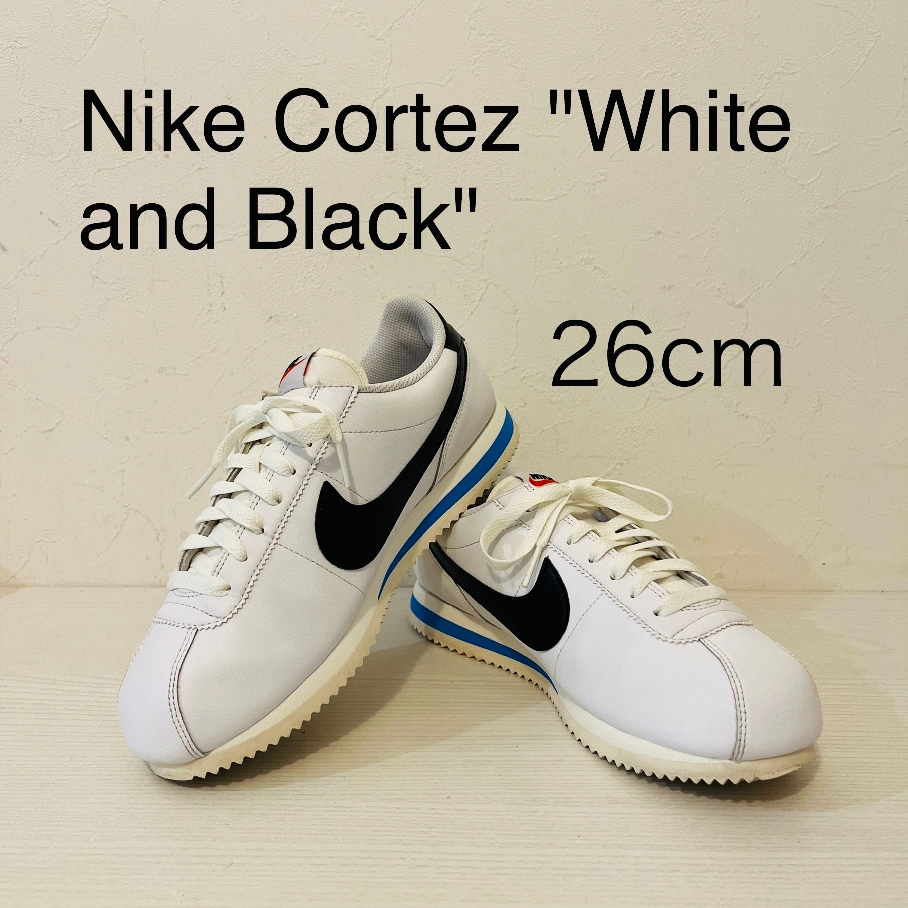 ナイキ コルテッツ "ホワイト アンド ブラック"
