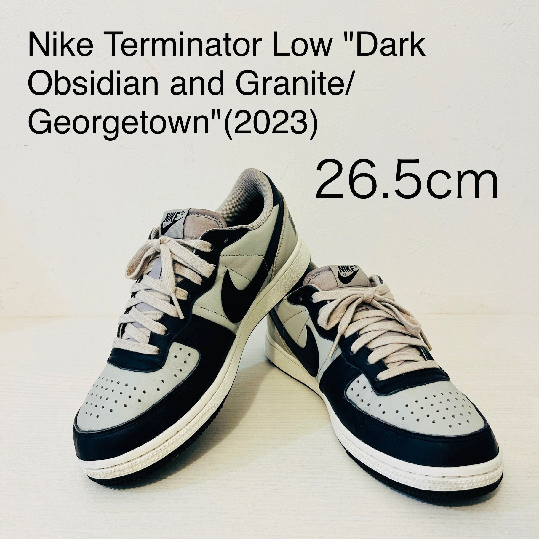 ナイキ ターミネーター ロー "ダークオブシディアン アンド グラナイト/ジョージタウン"(2023)