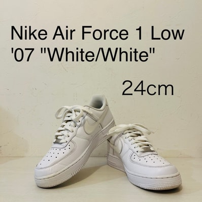 Nike Air Force 1 Low '07 "White/White"